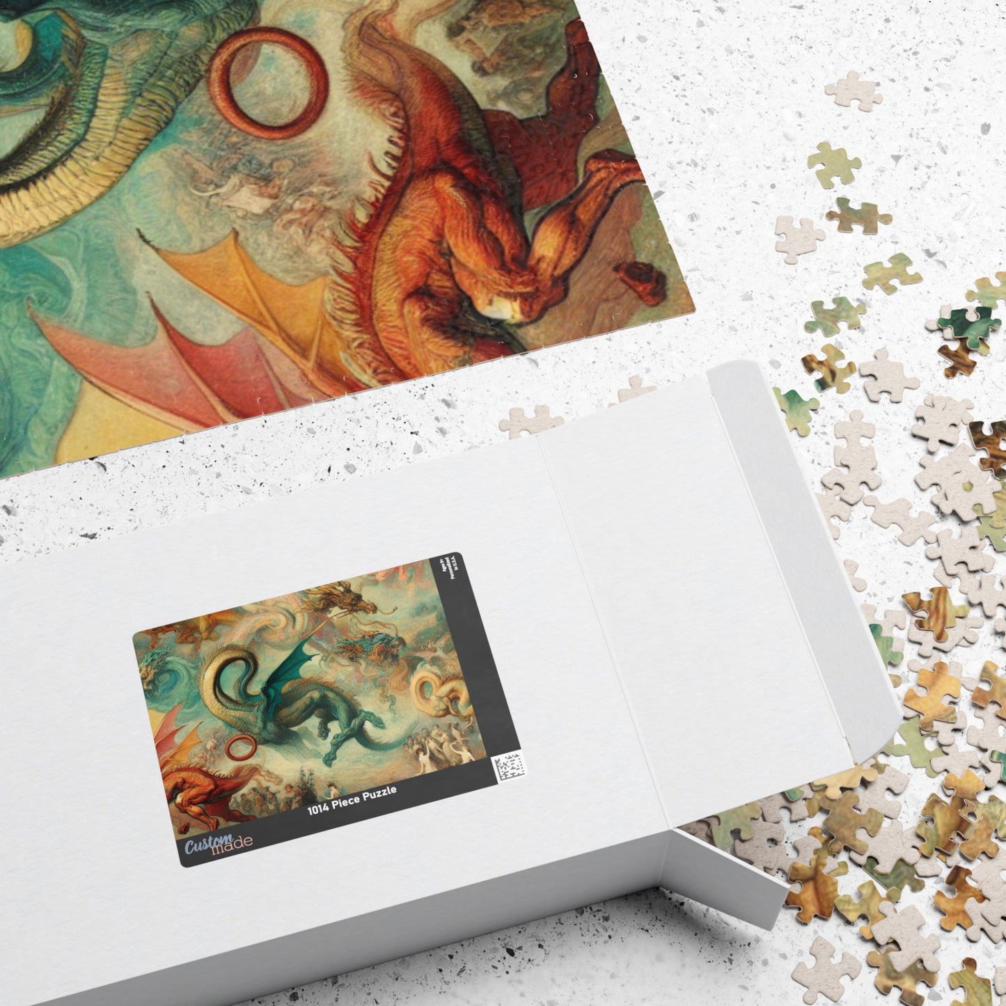 Degas Dreams of Dragons Puzzle (110, 252, 520, 1014-piece)