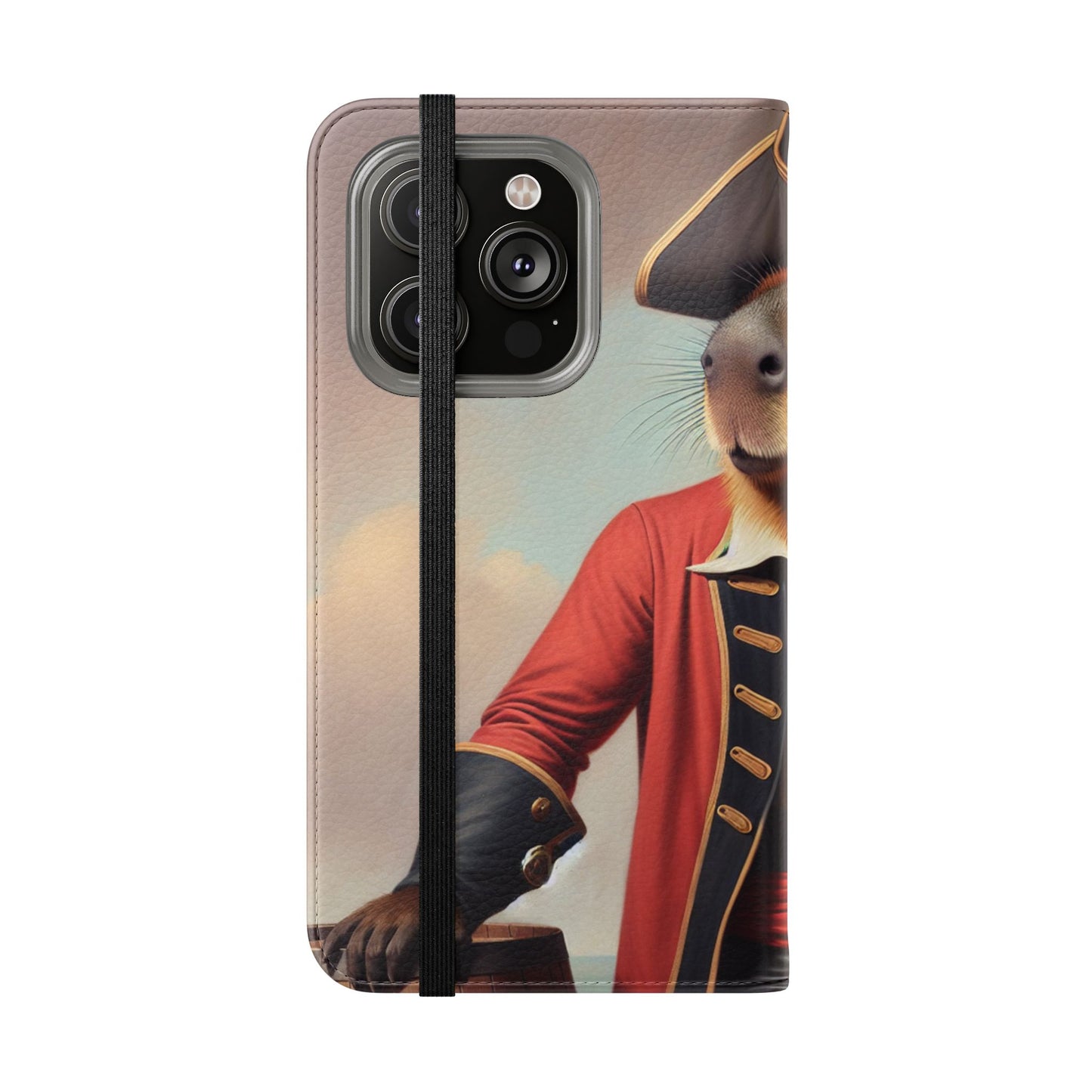 Captain Capybara Flip Case - iPhone/Galaxy