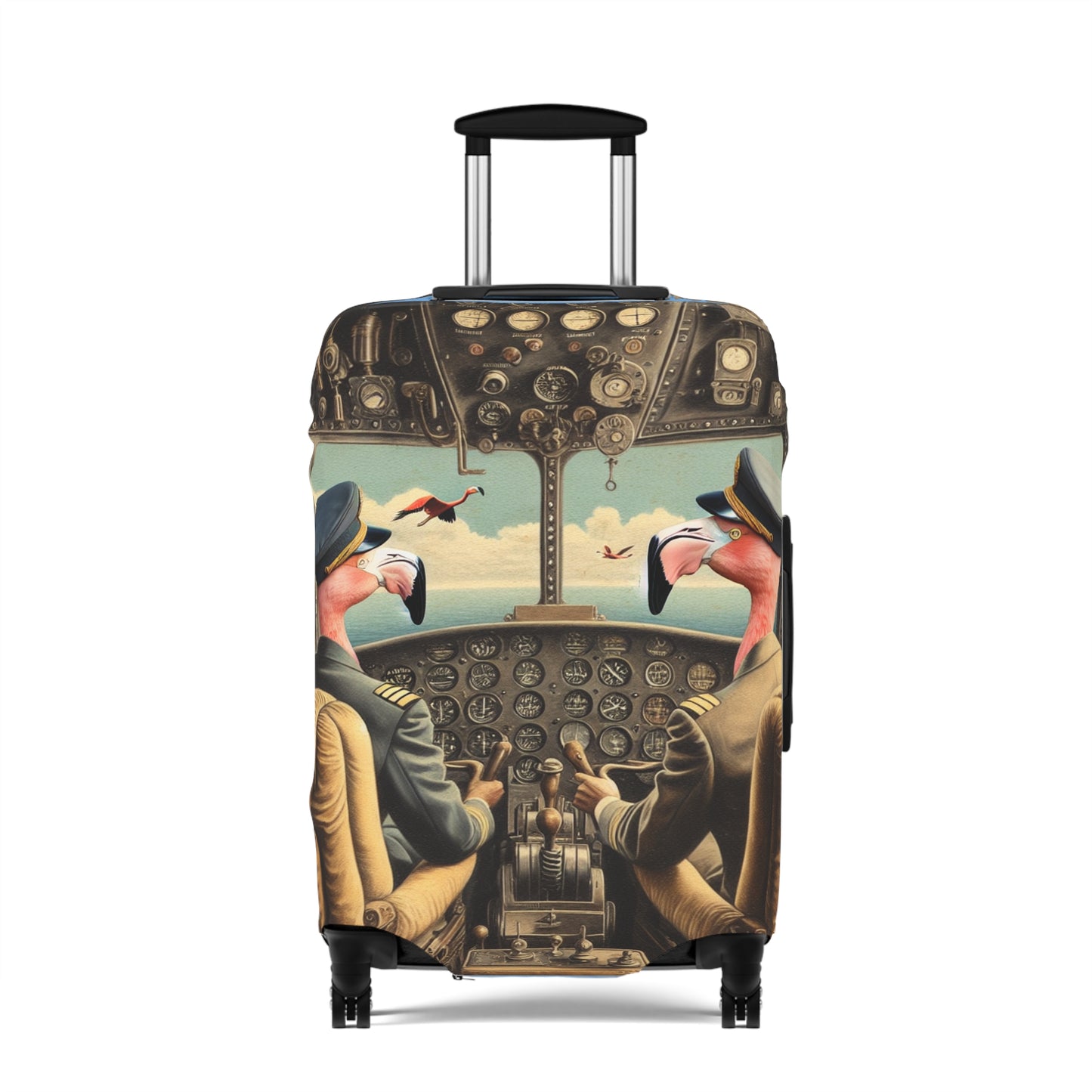 Flamingo Flight Deck Luggage Cover