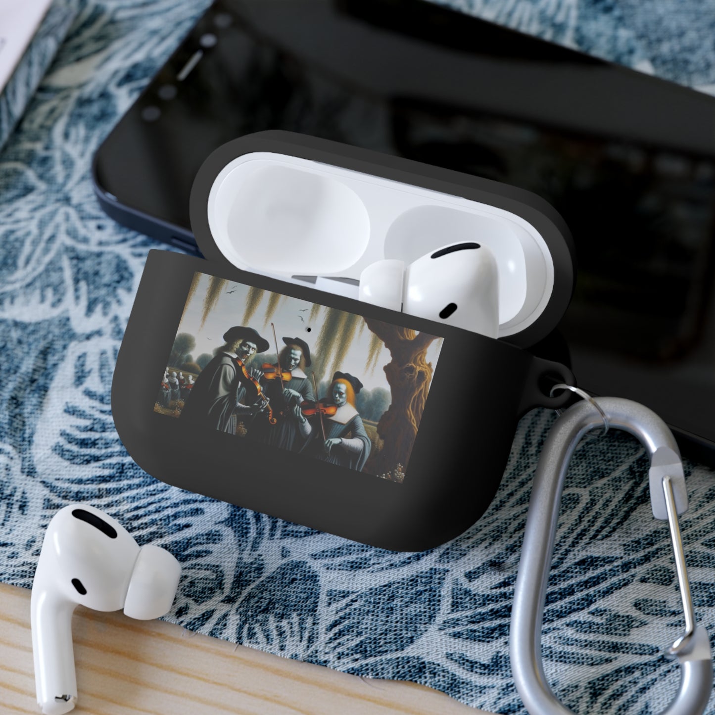 Vermeer's Vampire Violinists AirPods Case Cover