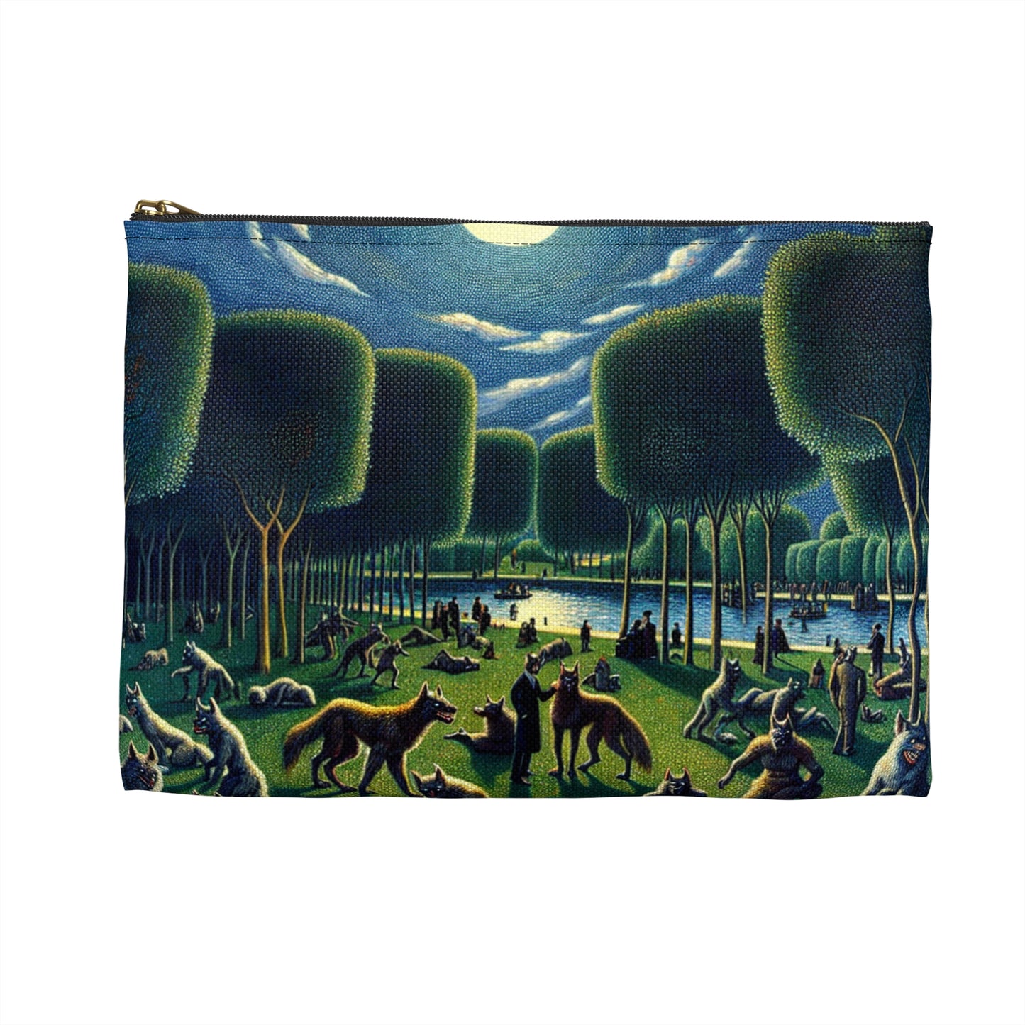 Werewolves at the Waterfront Accessory Pouch