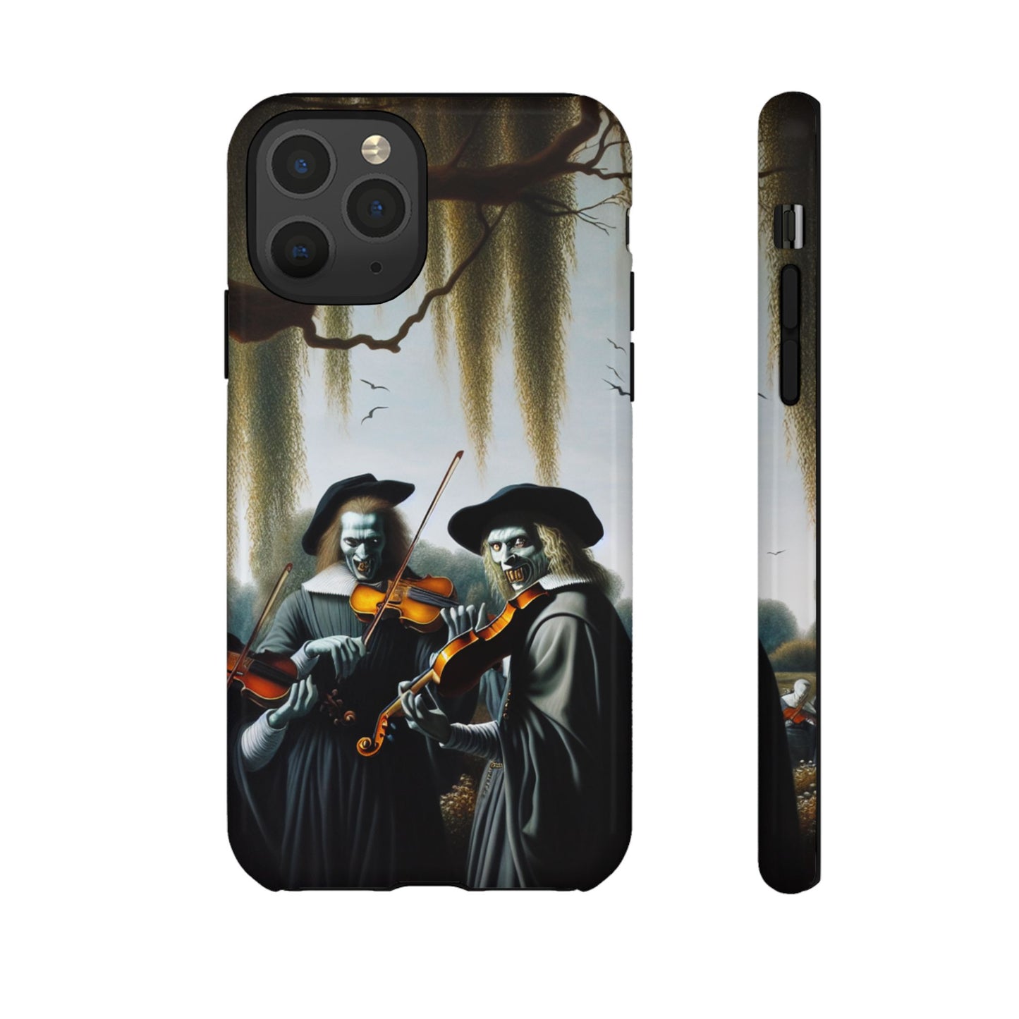 Vermeer's Vampire Violinists Phone Case - IPHONE