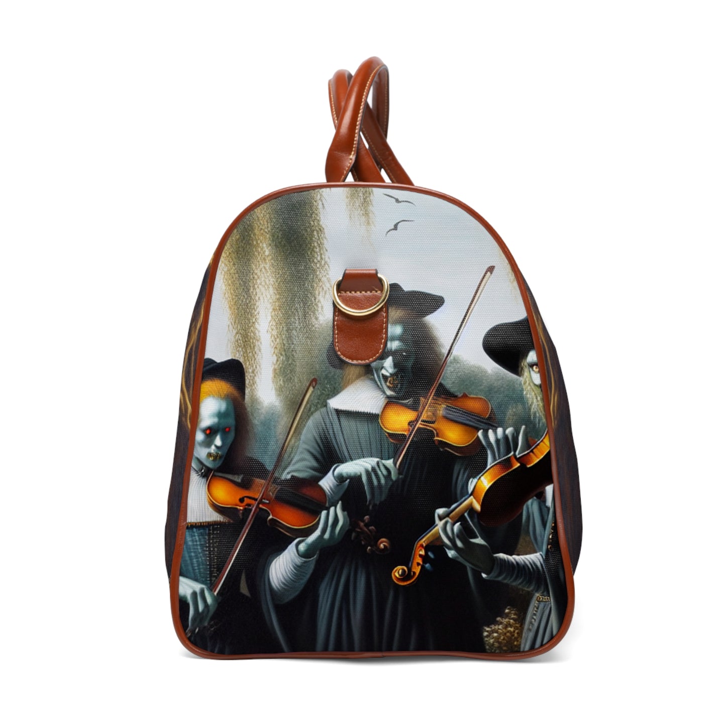 Vermeer's Vampire Violinists Waterproof Travel Bag