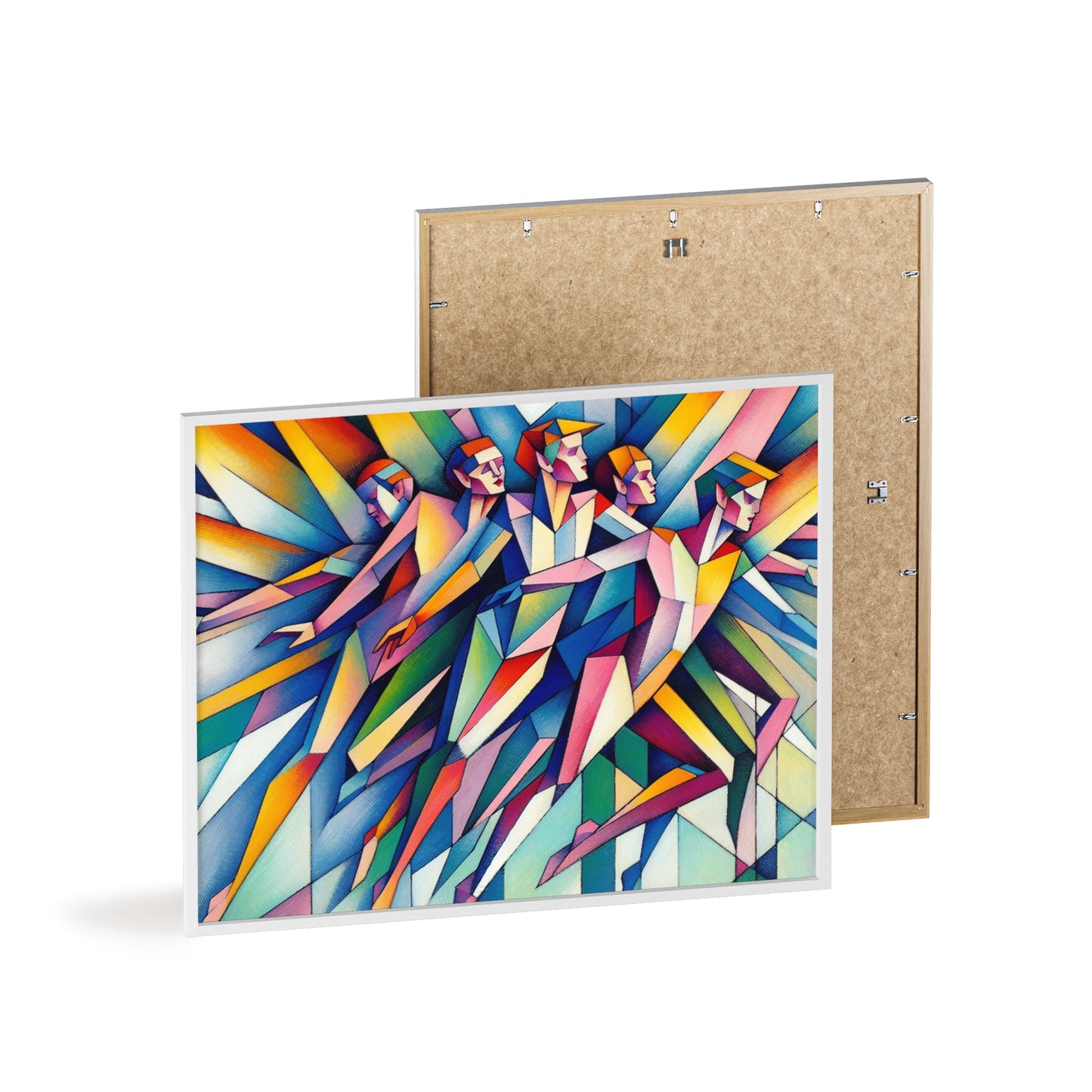 Framed Picasso's Pixies Poster