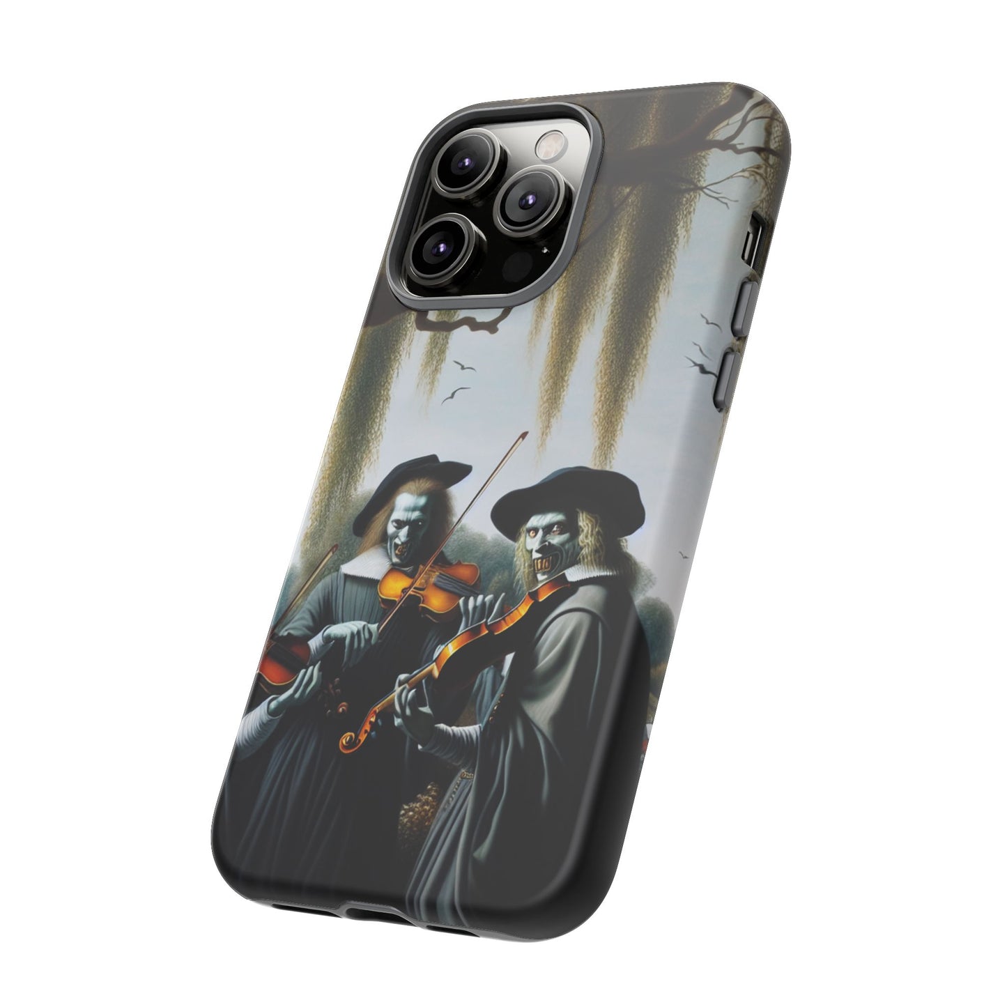 Vermeer's Vampire Violinists Phone Case - IPHONE
