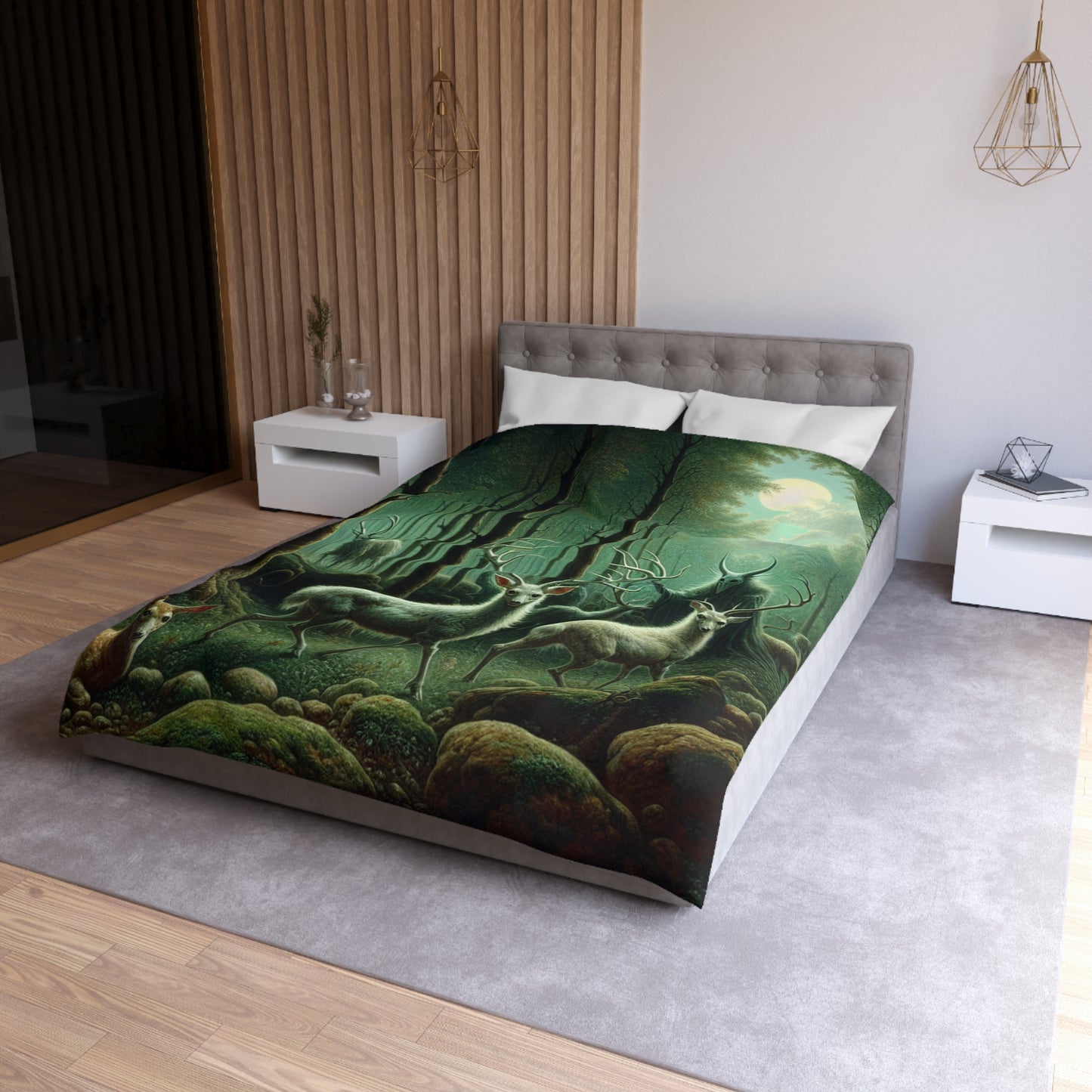 Wendigo Shepherd Microfiber Duvet Cover