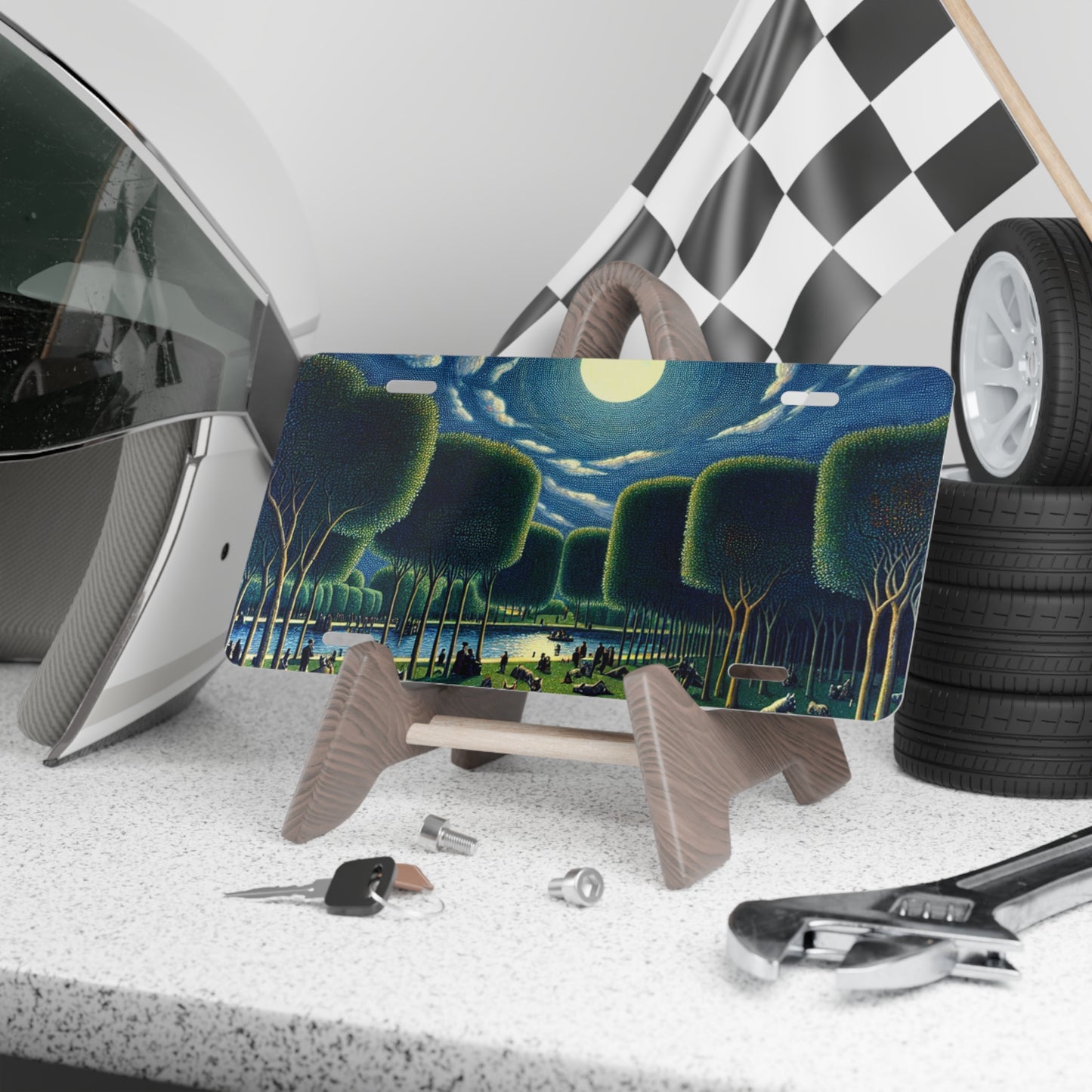 Werewolves at the Waterfront Vanity License Plate