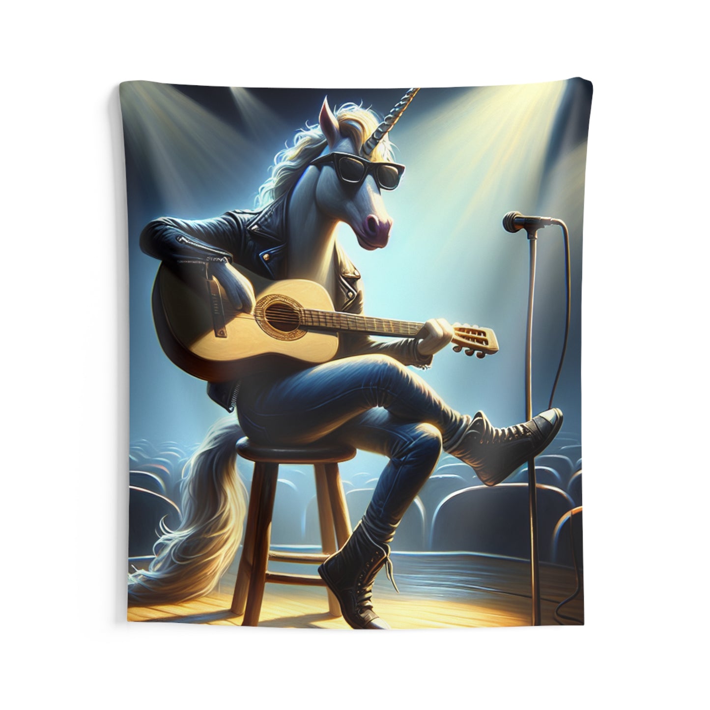 Unicorn Unplugged Wall Tapestry