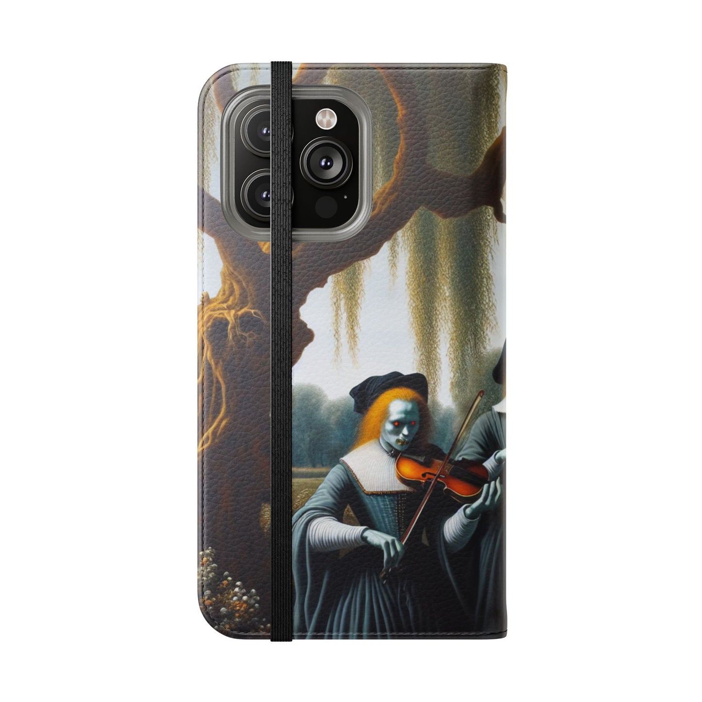 Vermeer's Vampire Violinists Flip Cases for iPhones