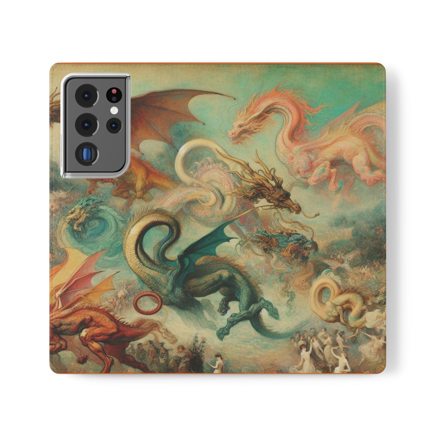 Degas Dreams of Dragons Flip Cases for iPhones