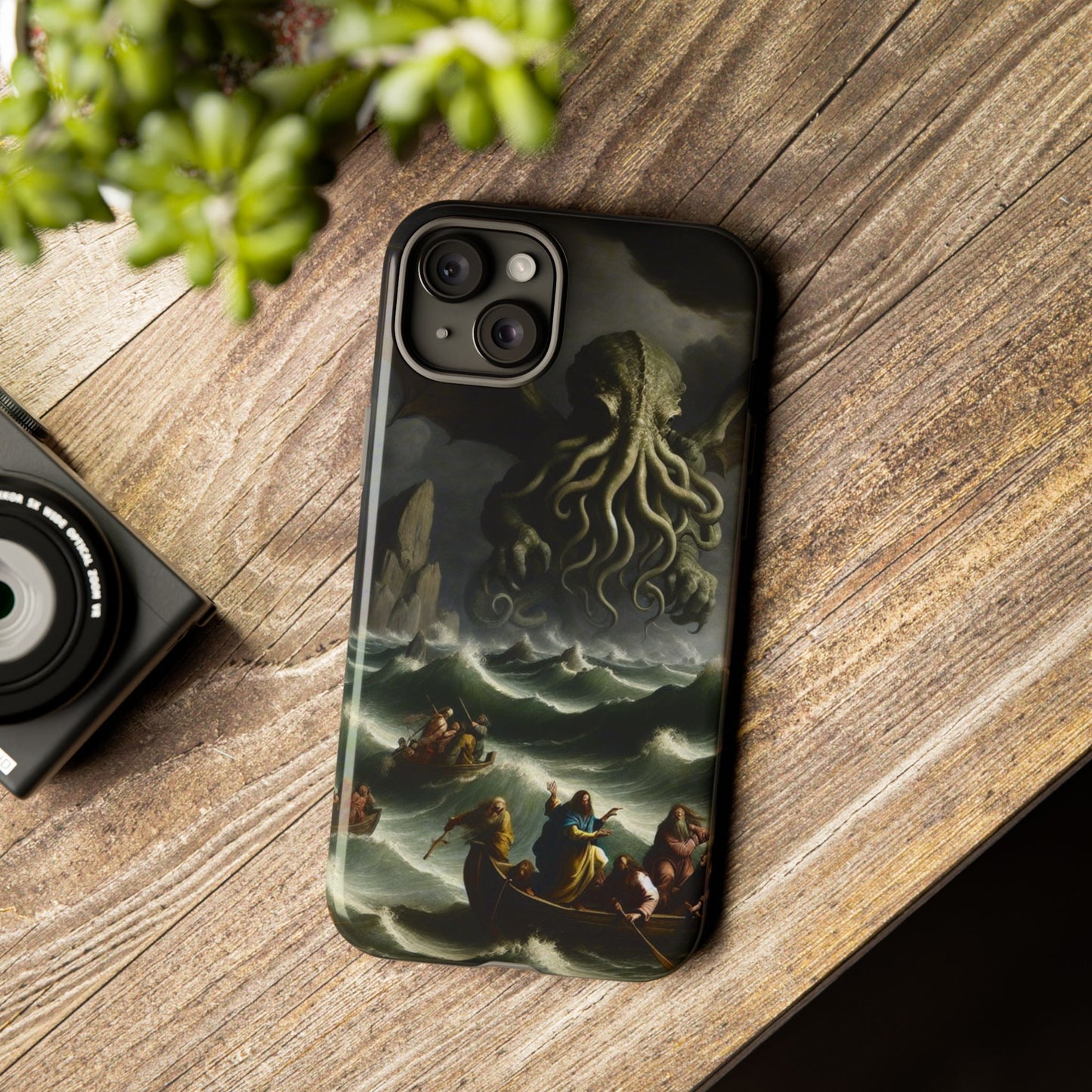 Cthulhu in the Storm Phone Case - IPHONE
