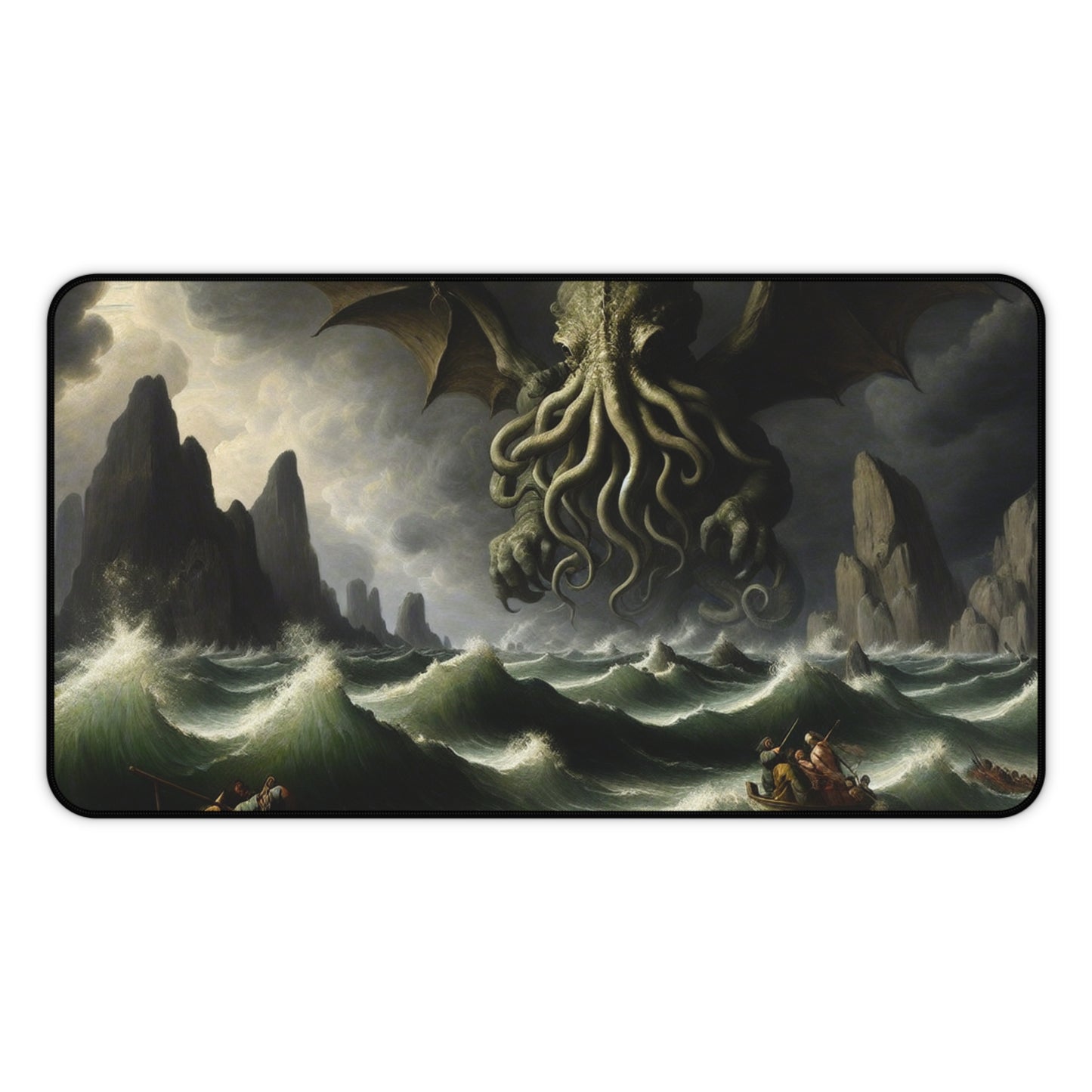 Cthulhu in the Storm Desk Mat