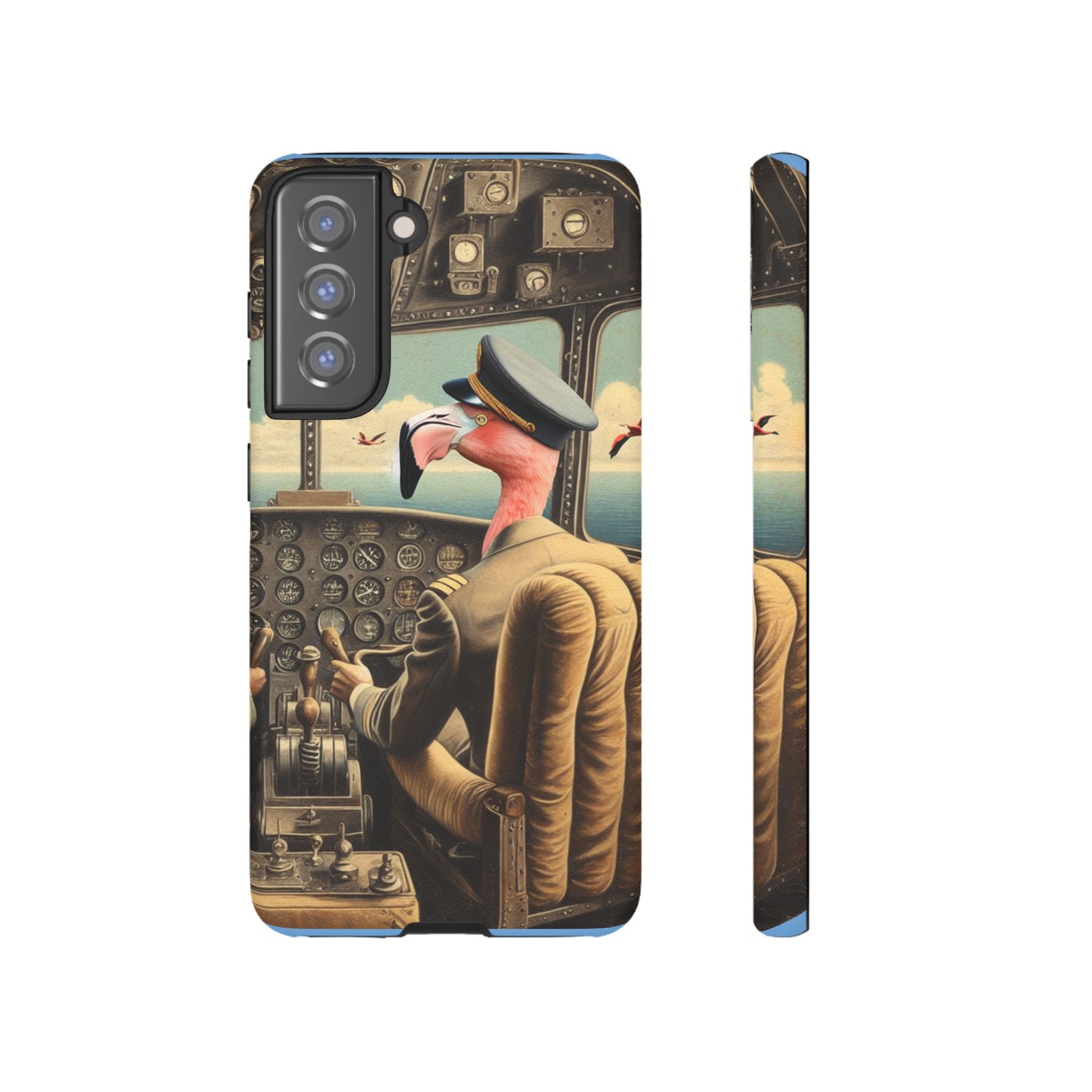 Flamingo Flight Deck Phone Case - GALAXY