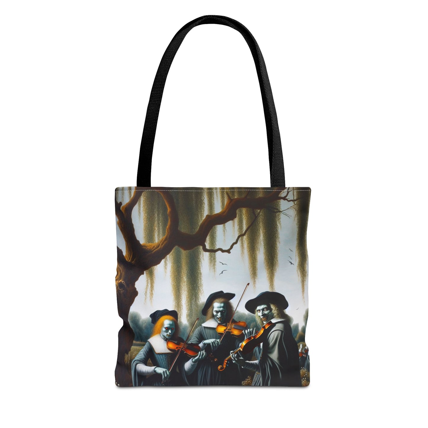 Vermeer's Vampire Violinists Tote Bag