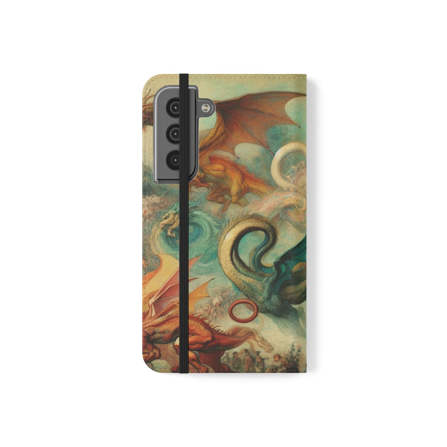 Degas Dreams of Dragons Flip Cases for iPhones