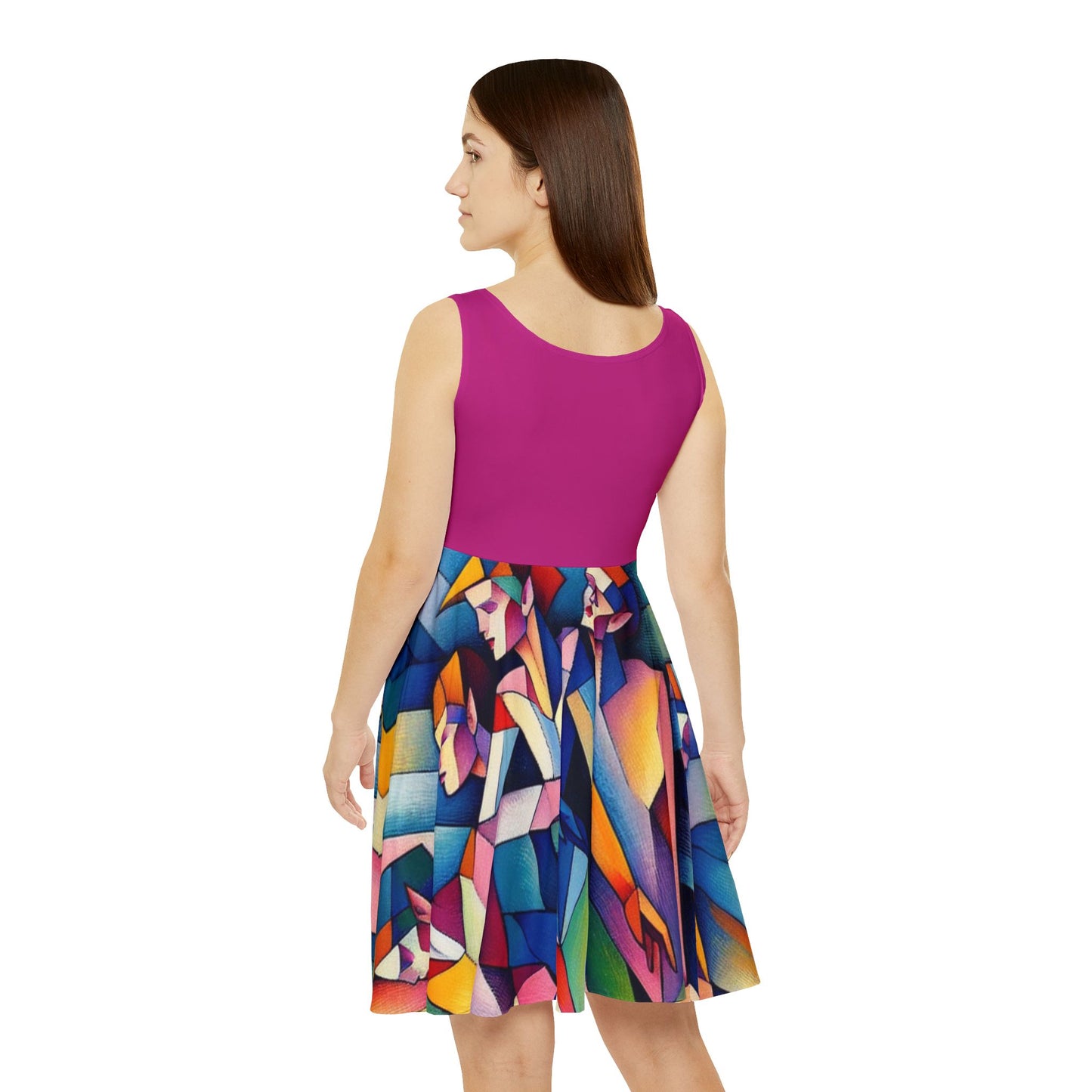 Picasso's Pixies Skater Dress