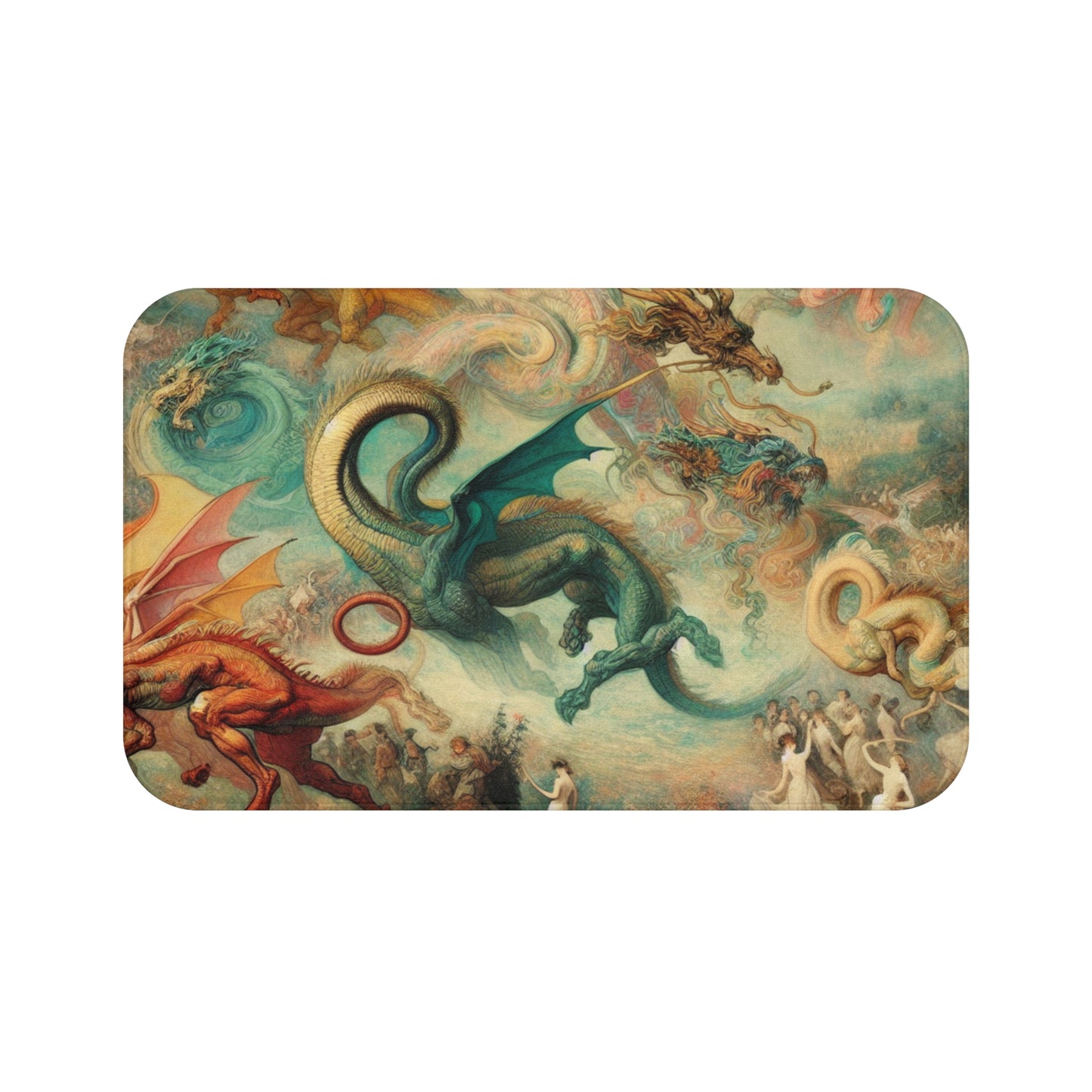 Degas Dreams of Dragons Bath Mat