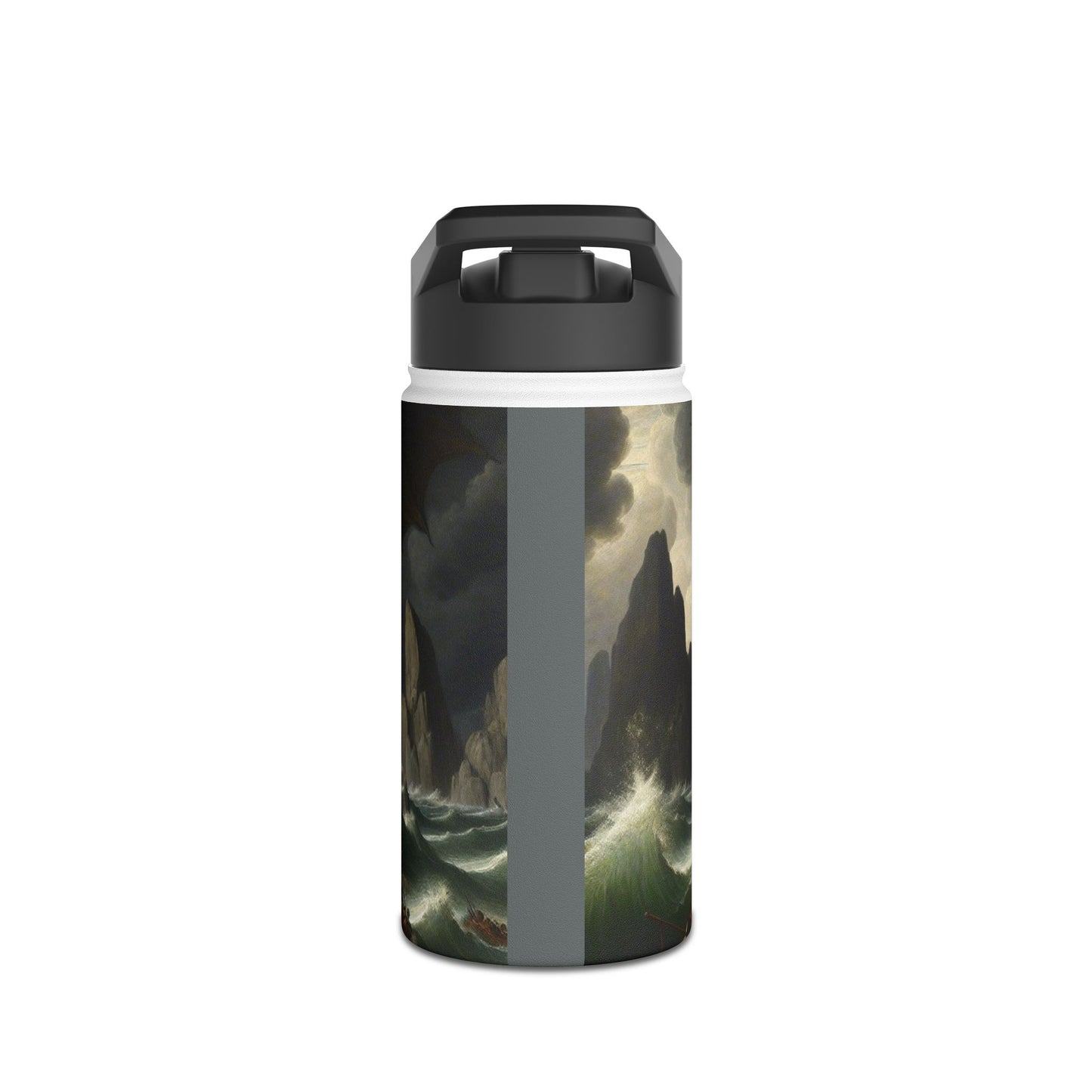 Cthulhu in the Storm Stainless Steel Water Bottle