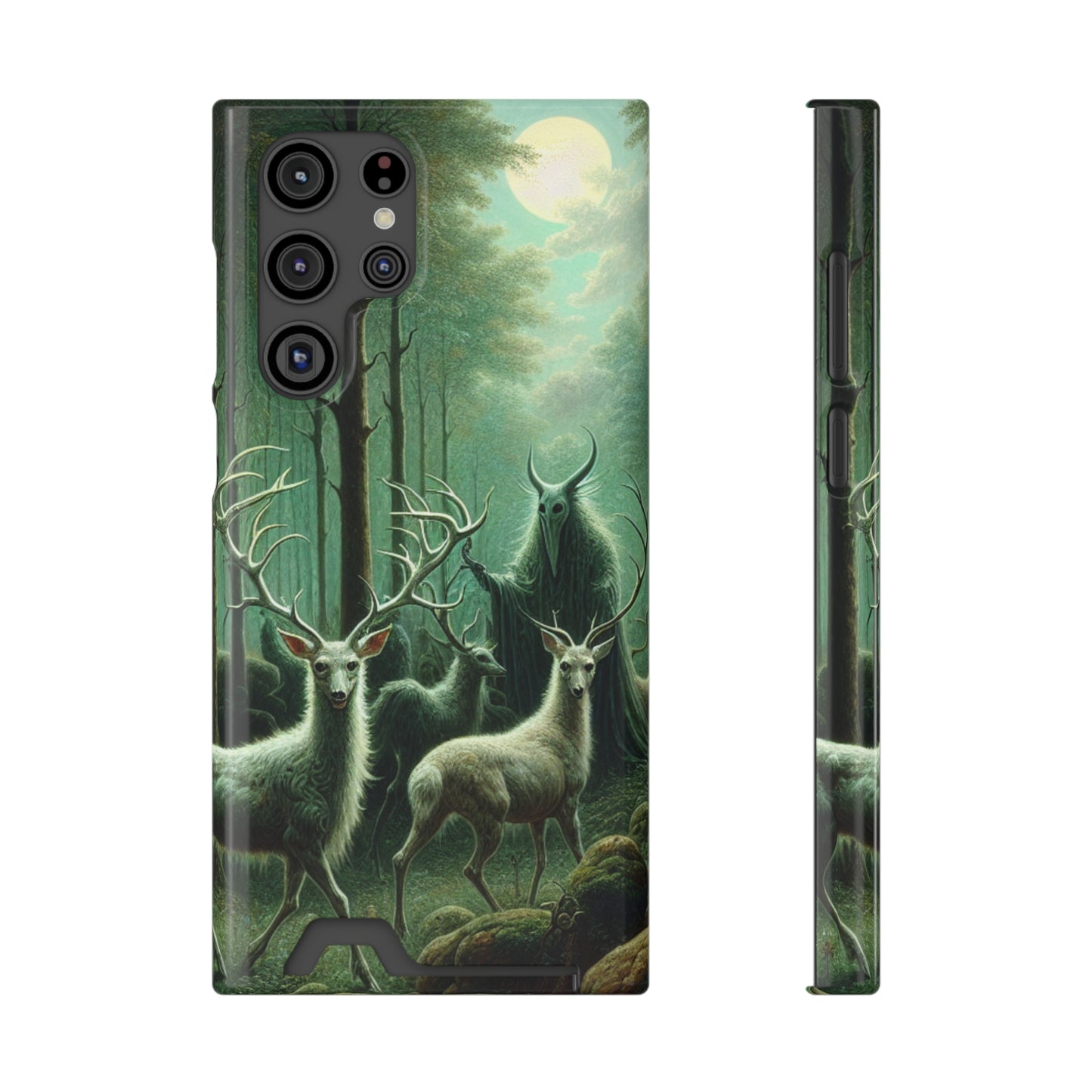 Wendigo Shepherd Phone Case with Card Holder - GALAXY