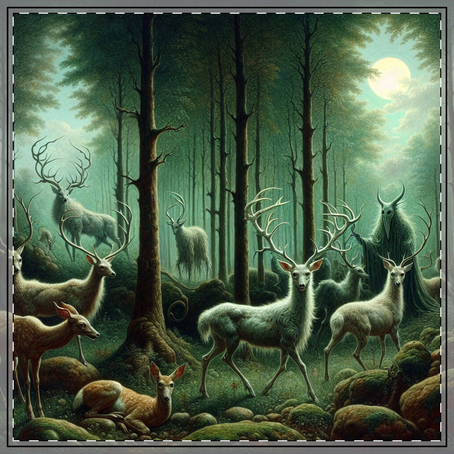 Wendigo Shepherd Atrium Tablecloth