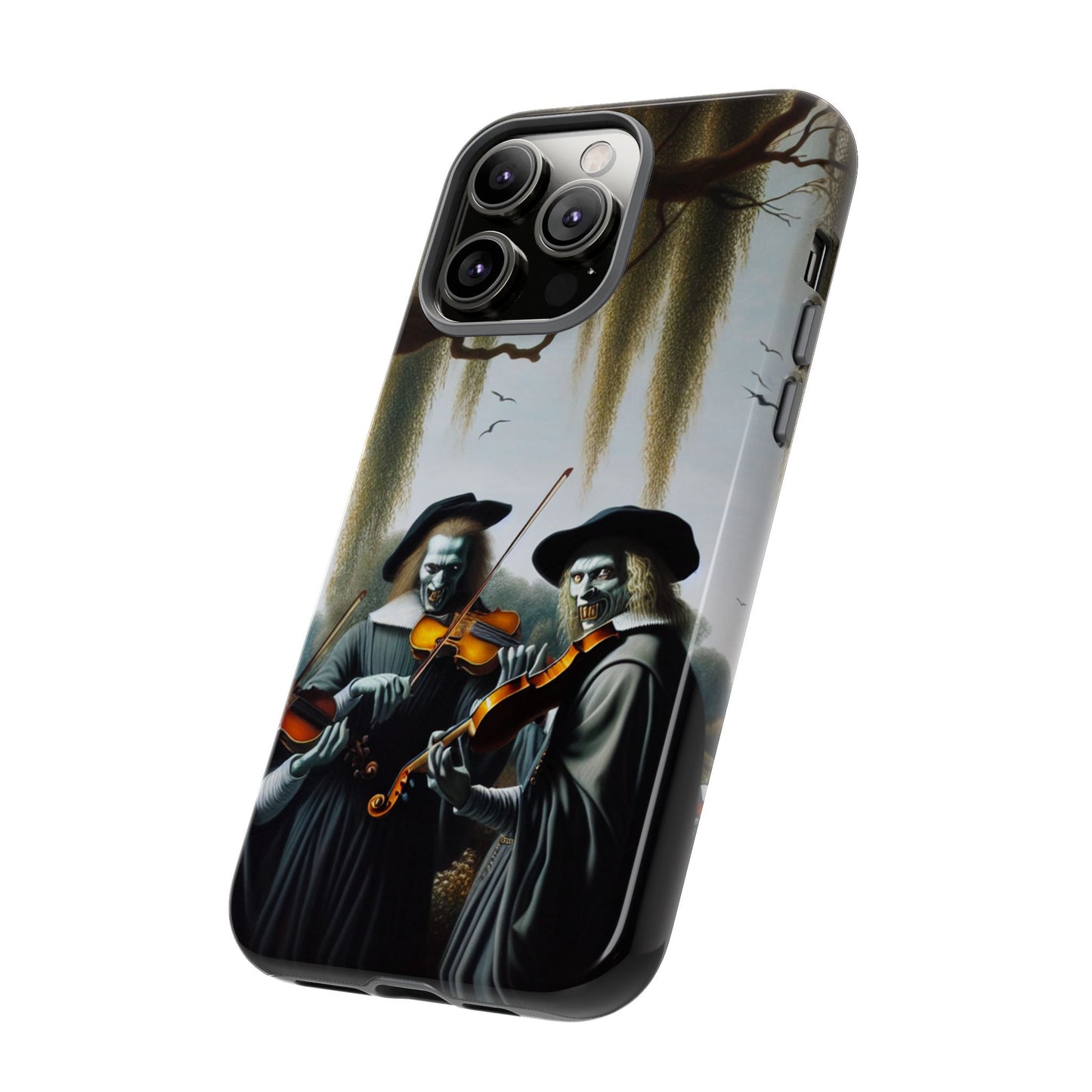 Vermeer's Vampire Violinists Phone Case - IPHONE