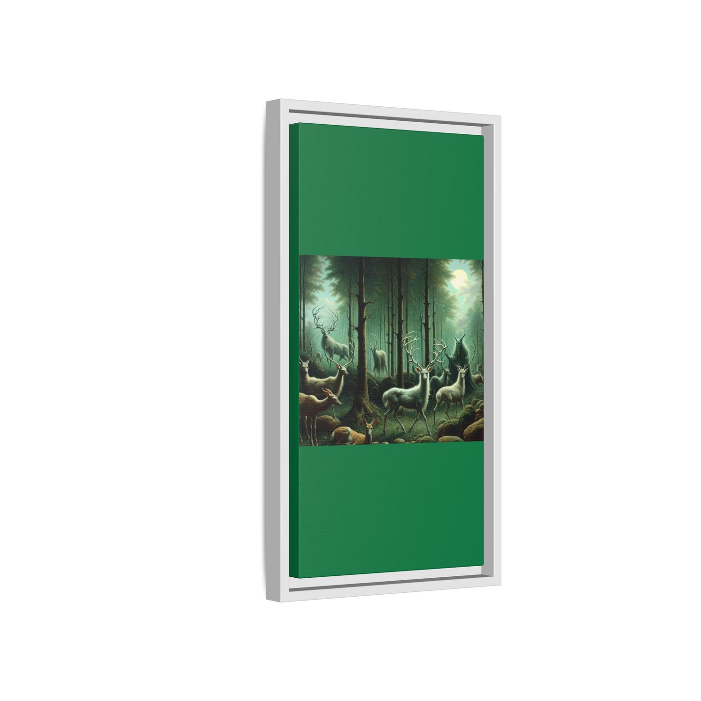 Wendigo Shepherd Canvas, Framed (Multi-color)