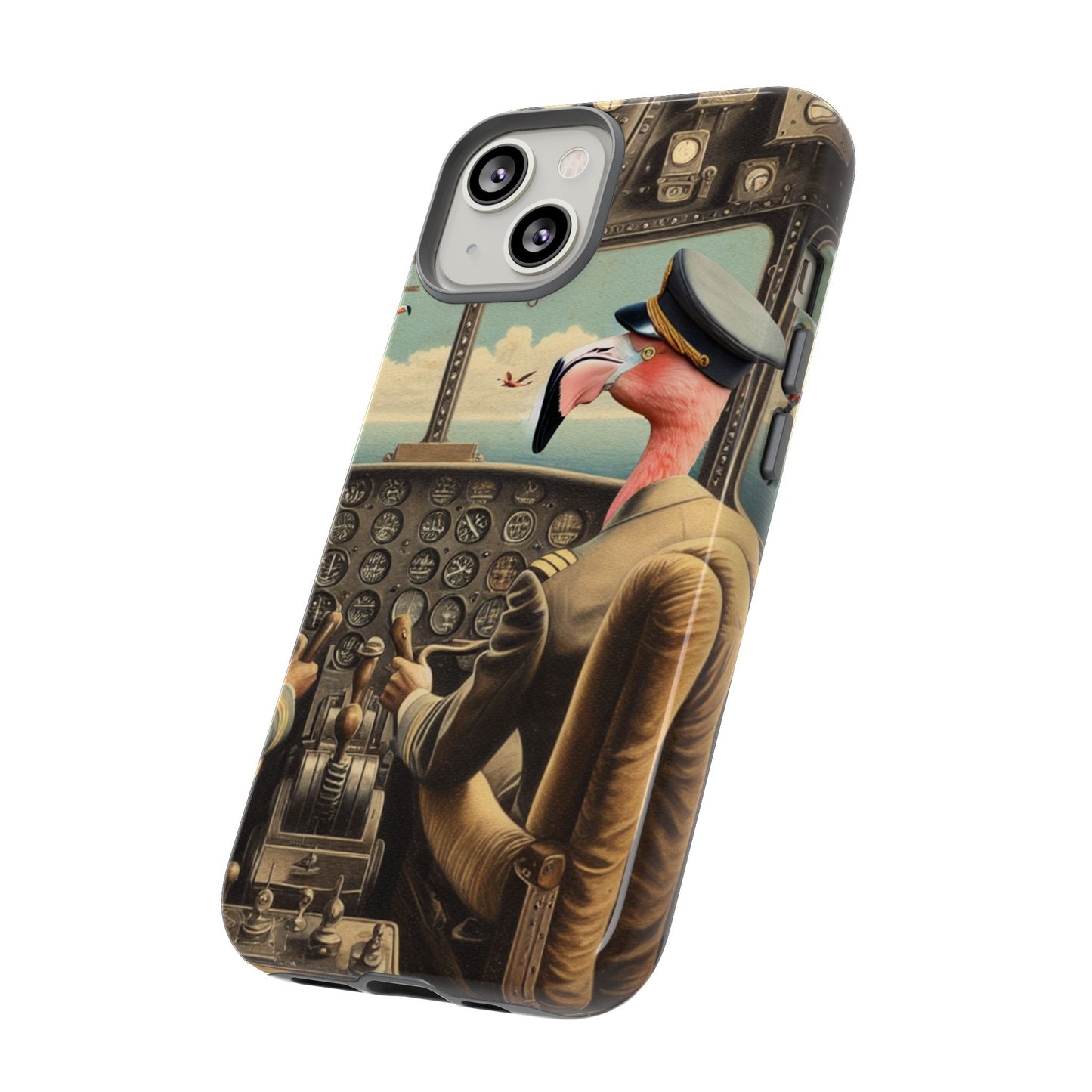 Flamingo Flight Deck Phone Case - IPHONE