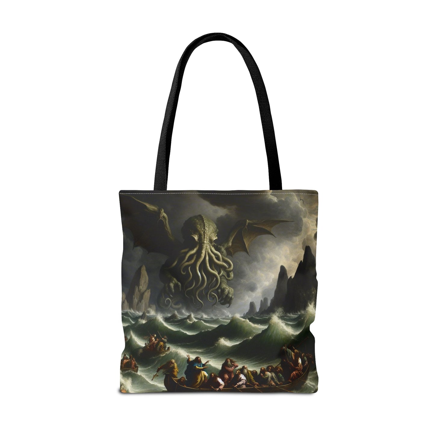 Cthulhu in the Storm Tote Bag