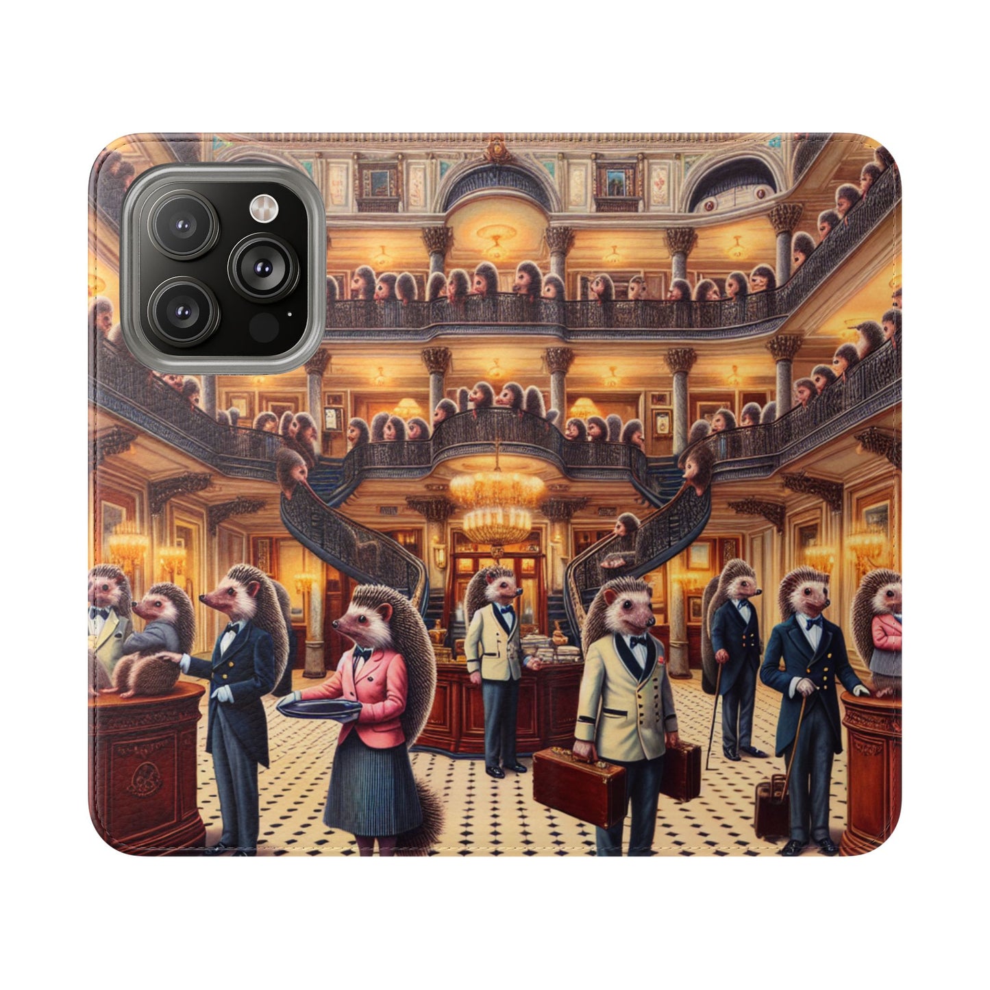Hedgehog Hotel Flip Case - iPhone/Galaxy