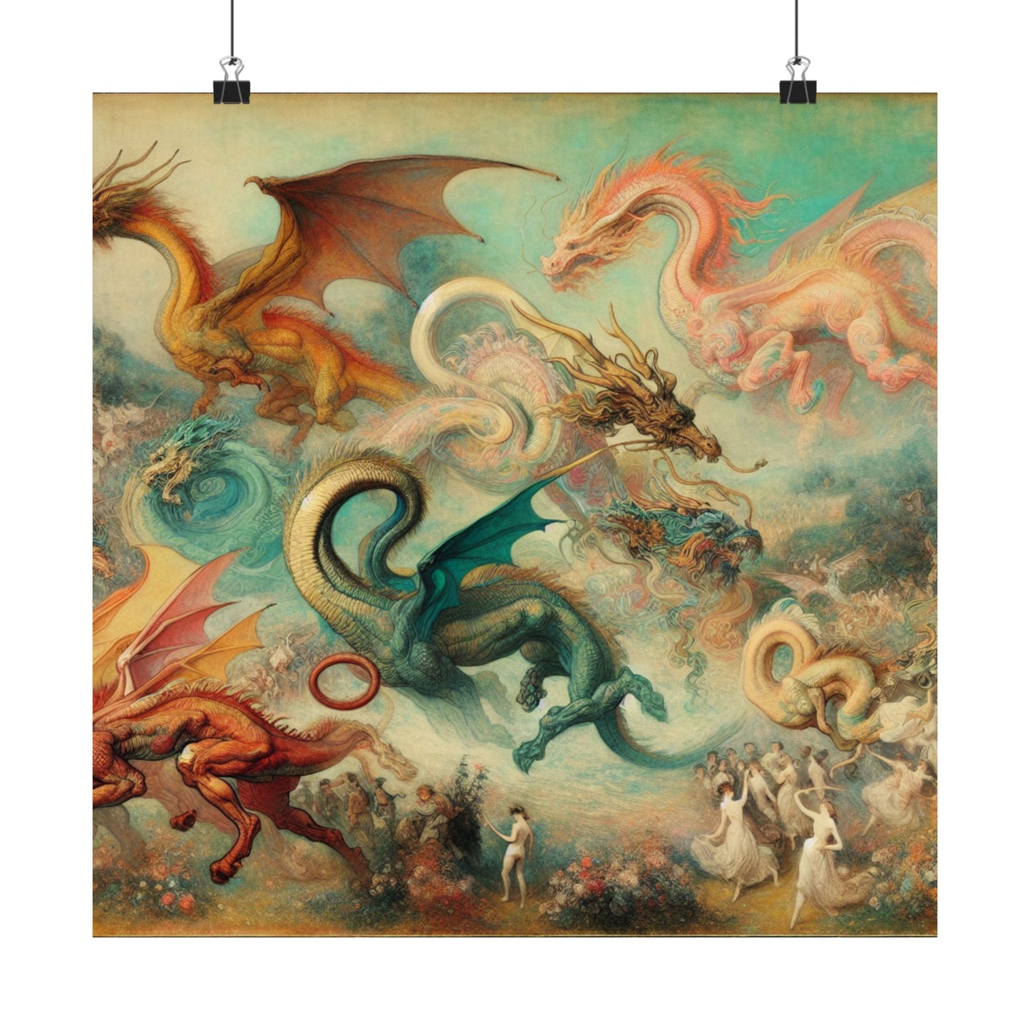 Degas Dreams of Dragons Poster