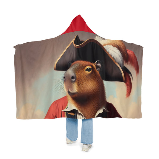 Captain Capybara Snuggle Blanket