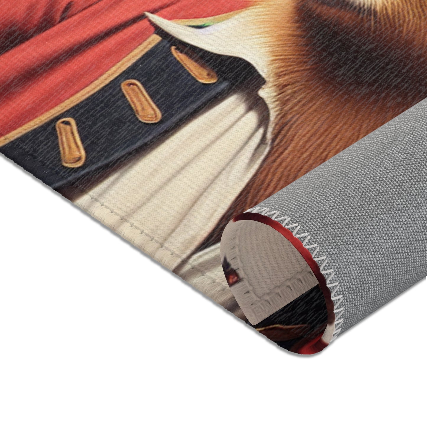 Captain Capybara Area Rug - HORIZONTAL