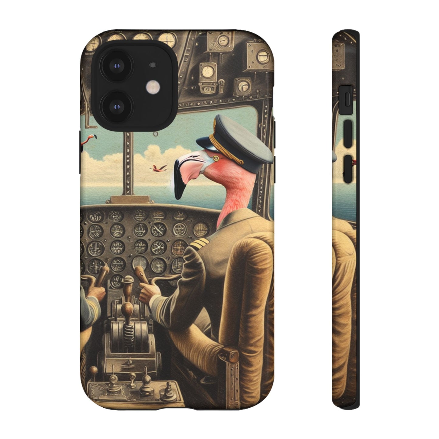 Flamingo Flight Deck Phone Case - IPHONE