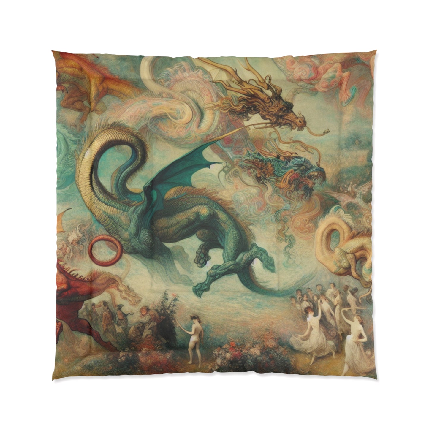 Degas Dreams of Dragons Comforter