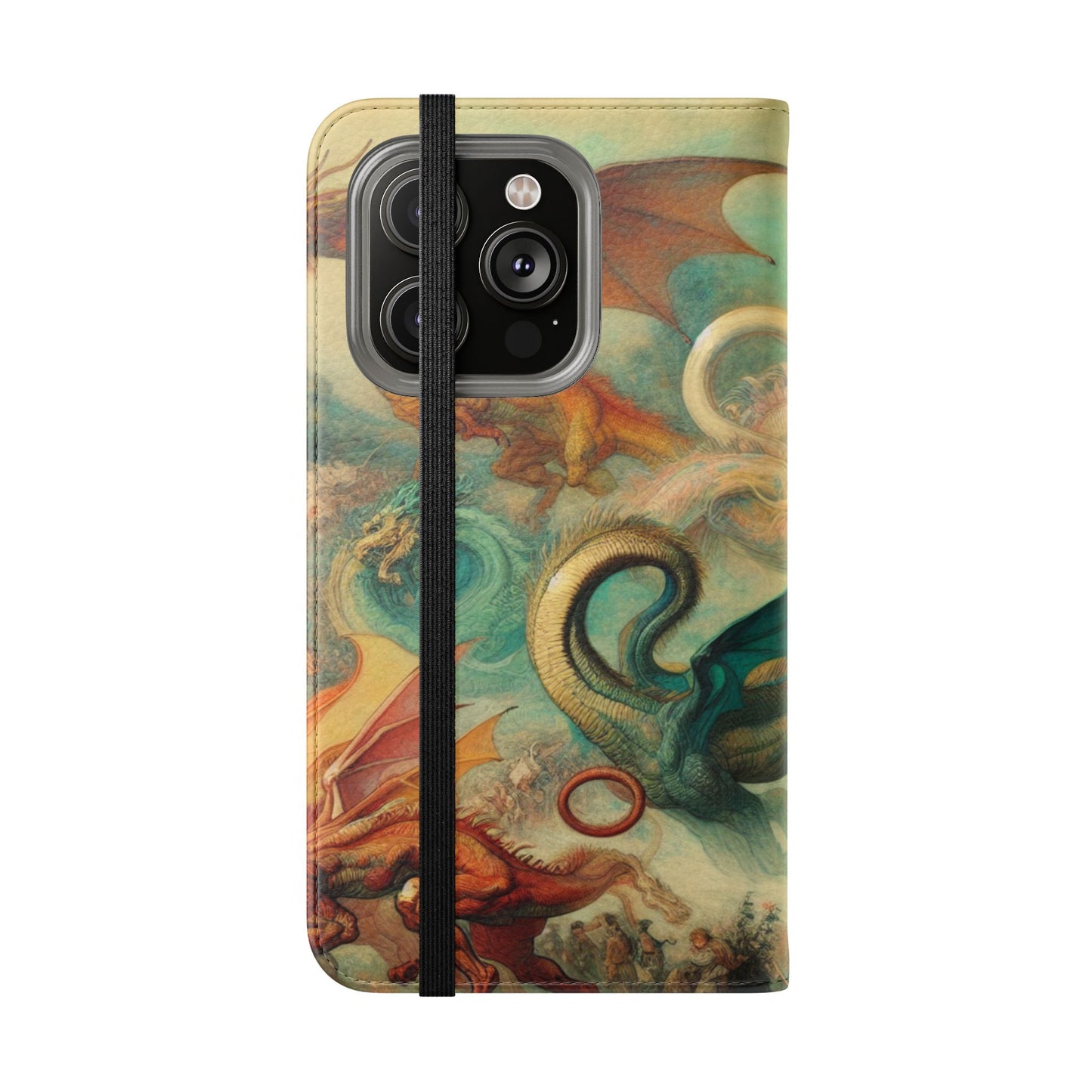 Degas Dreams of Dragons Flip Cases for iPhones