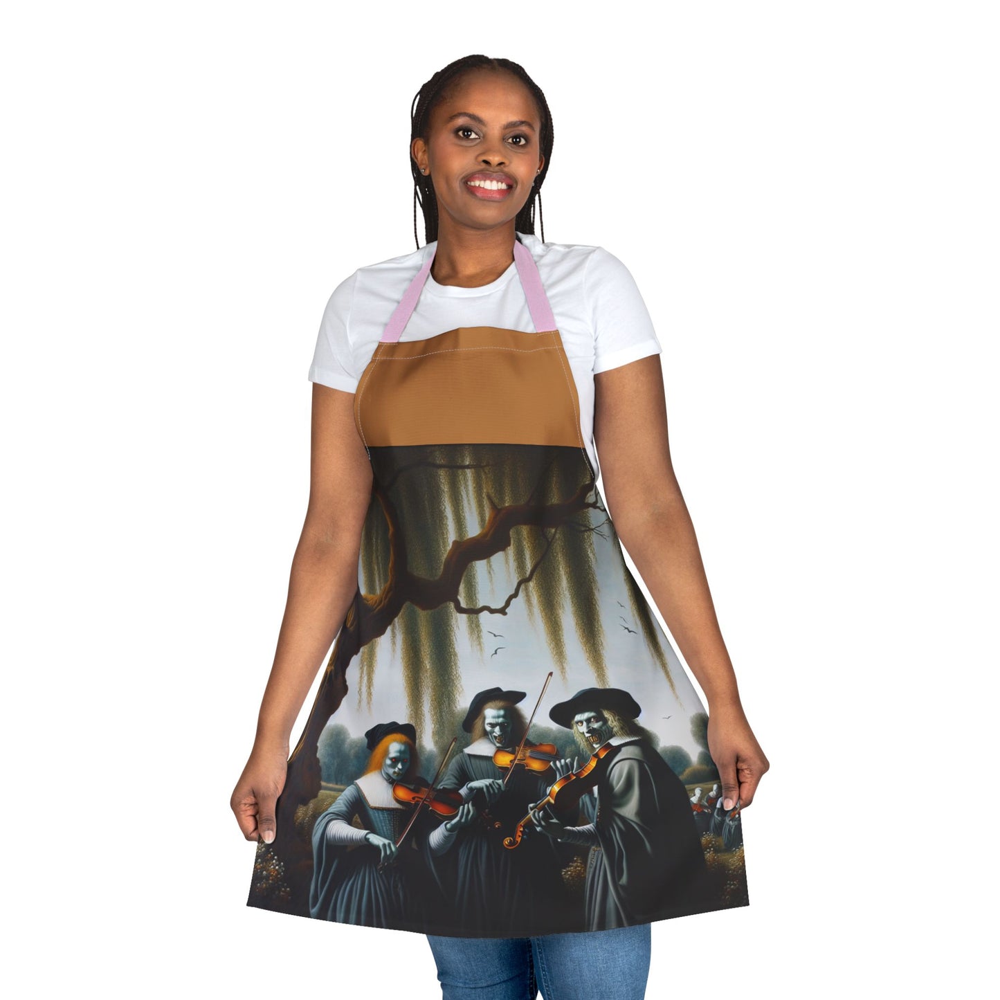 Vermeer's Vampire Violinists Apron