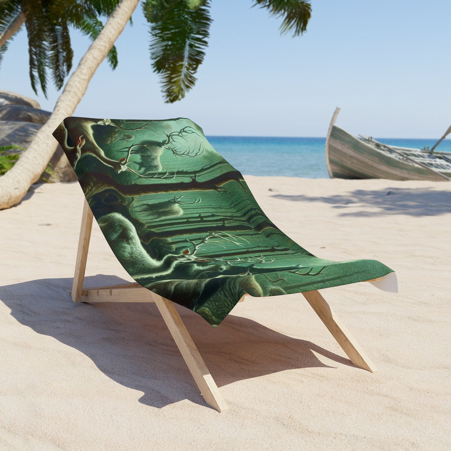 Wendigo Shepherd Beach Towel