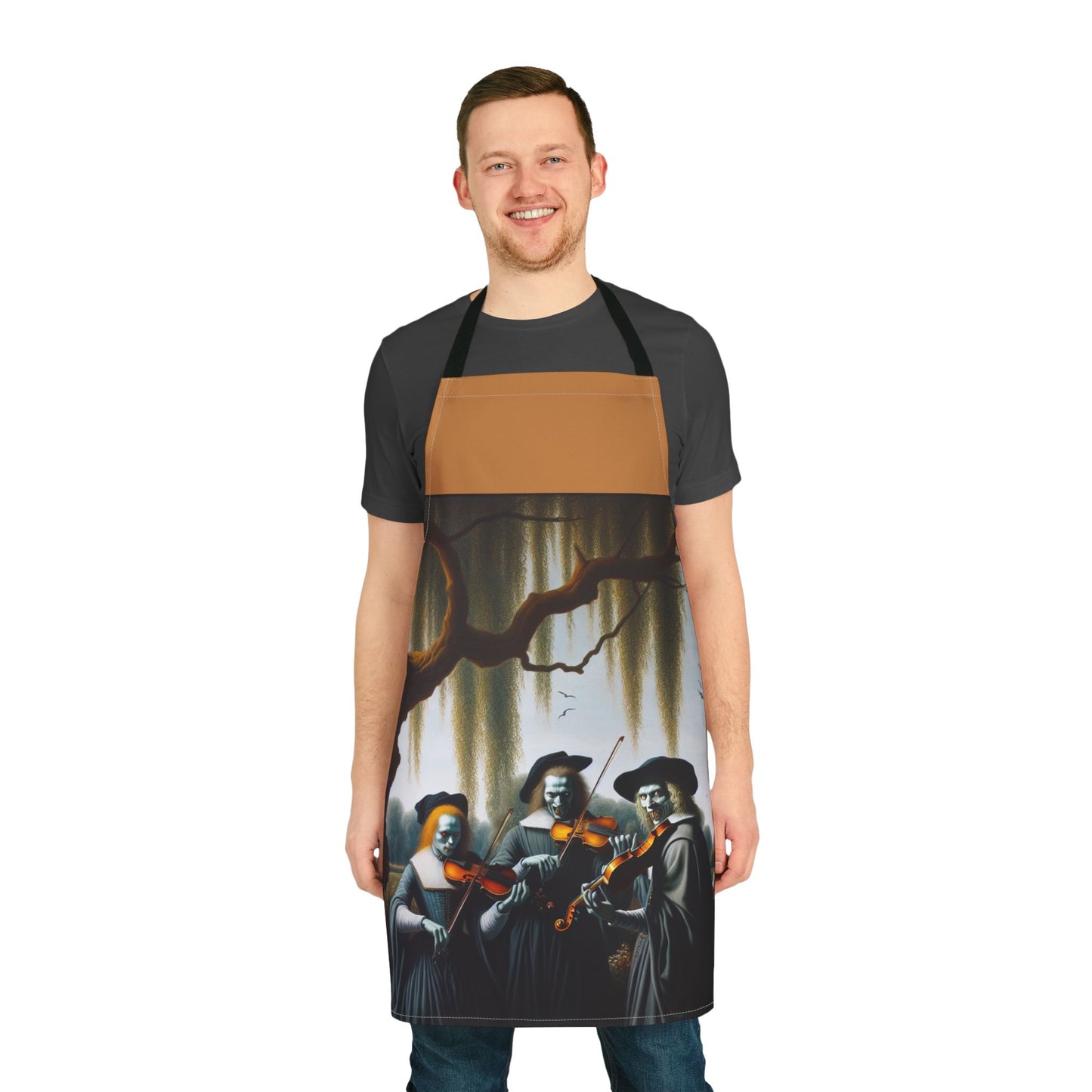 Vermeer's Vampire Violinists Apron