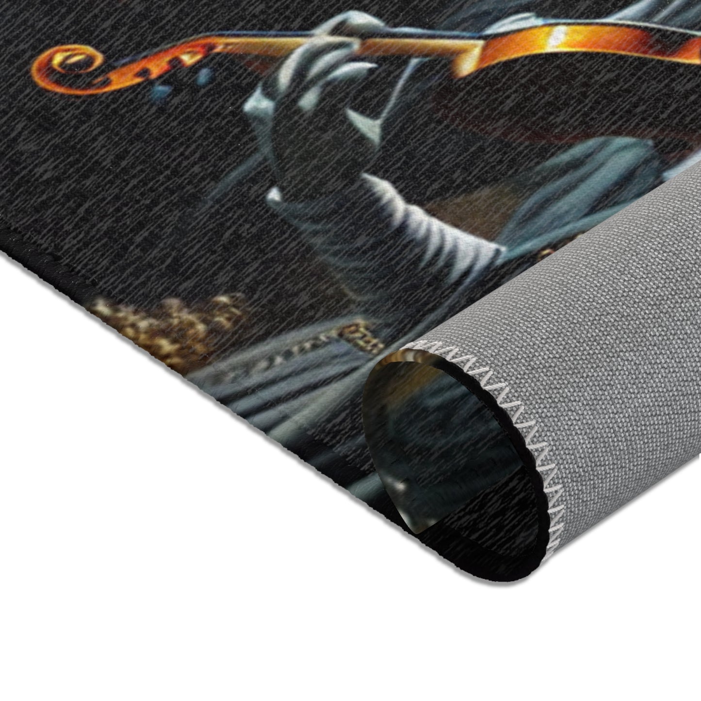 Vermeer's Vampire Violinists Area Rug - HORIZONTAL