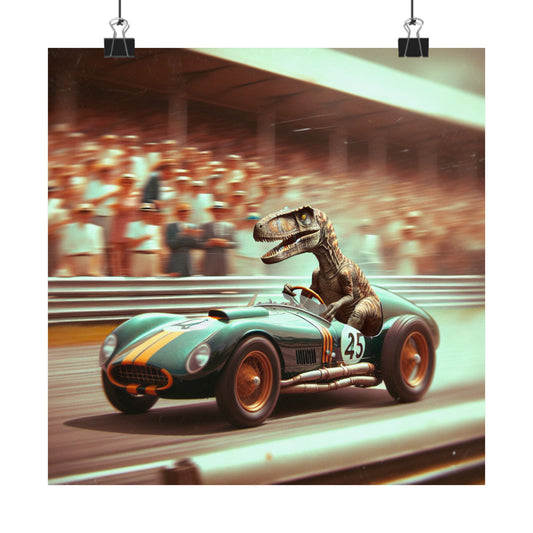 Velocity Raptor Poster