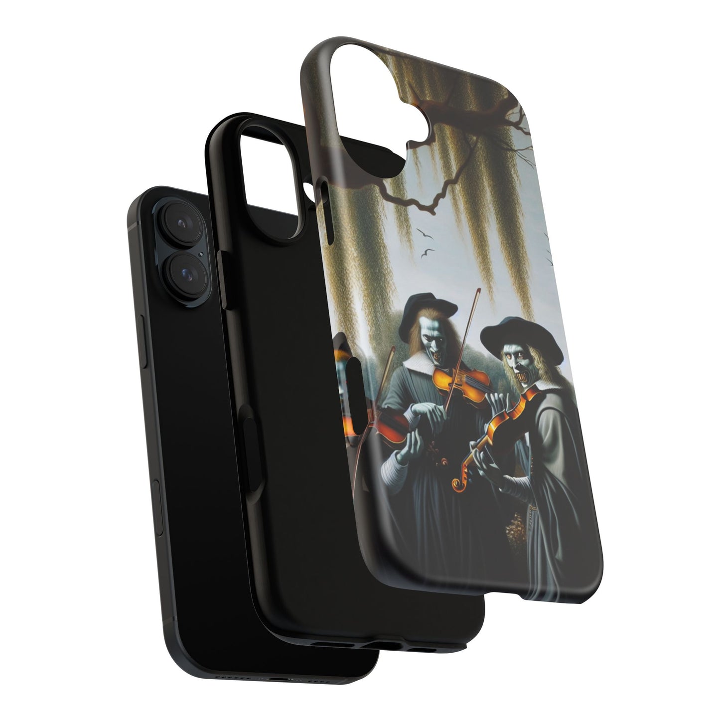 Vermeer's Vampire Violinists Phone Case - IPHONE