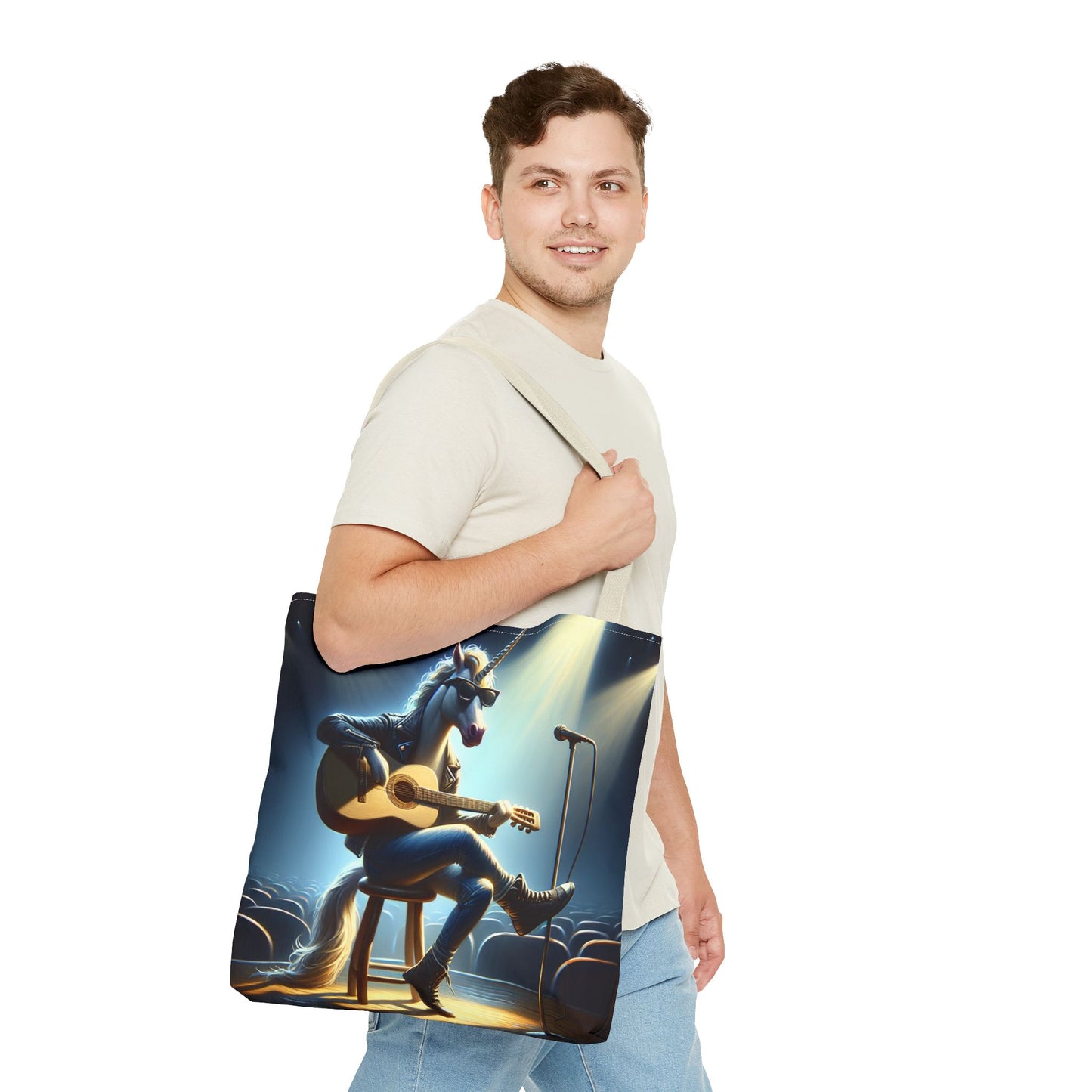 Unicorn Unplugged Tote Bag