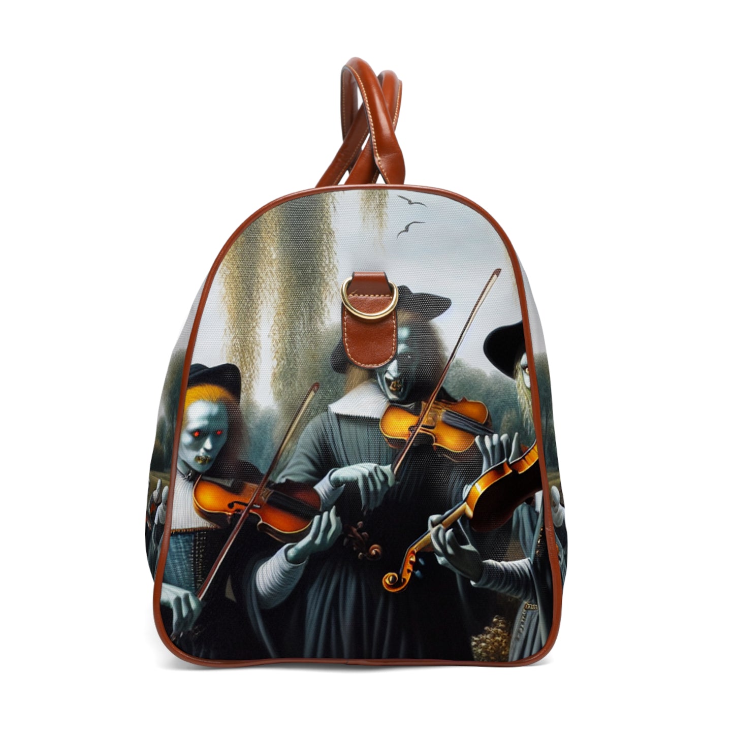 Vermeer's Vampire Violinists Waterproof Travel Bag