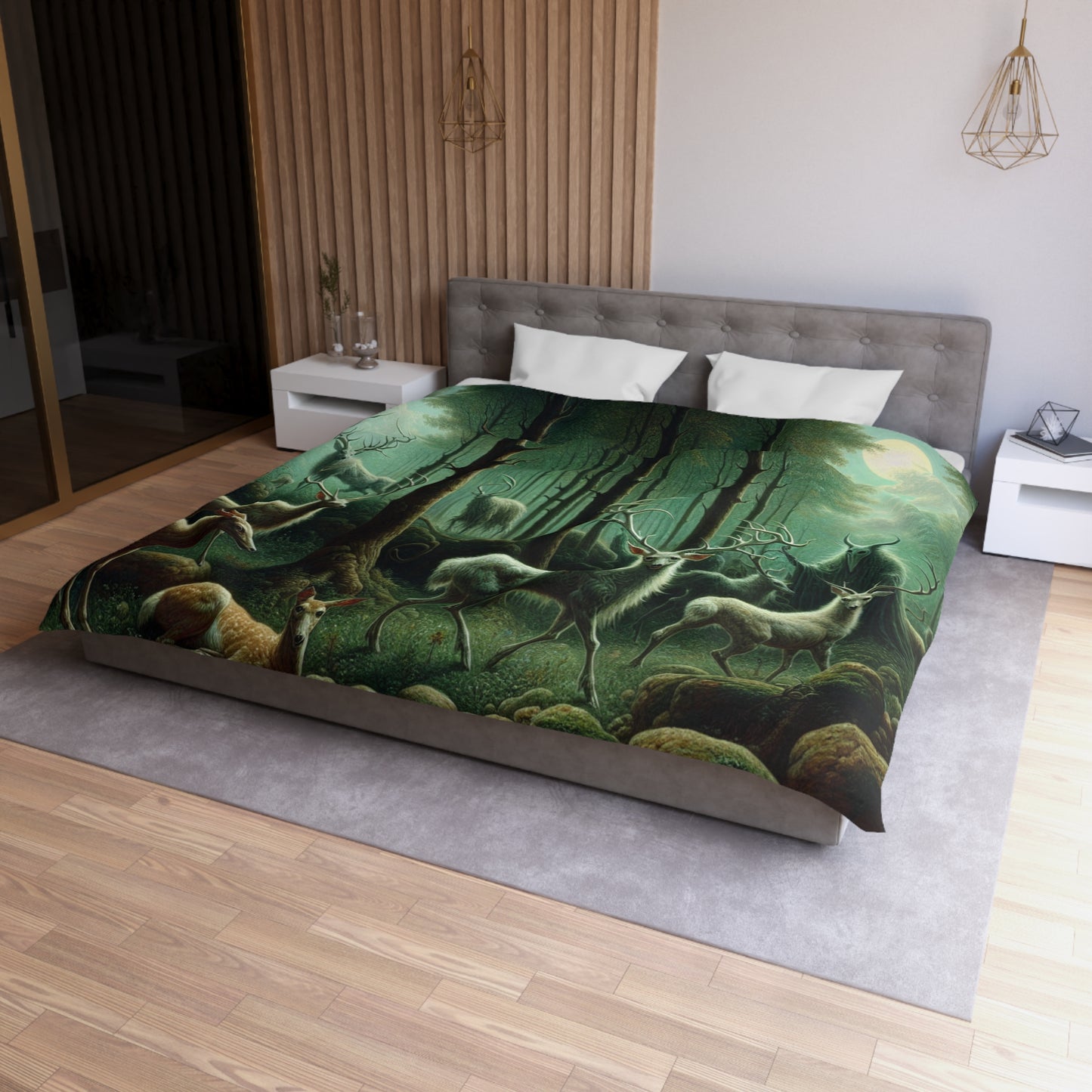 Wendigo Shepherd Microfiber Duvet Cover