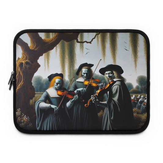Vermeer's Vampire Violinists Laptop Sleeve