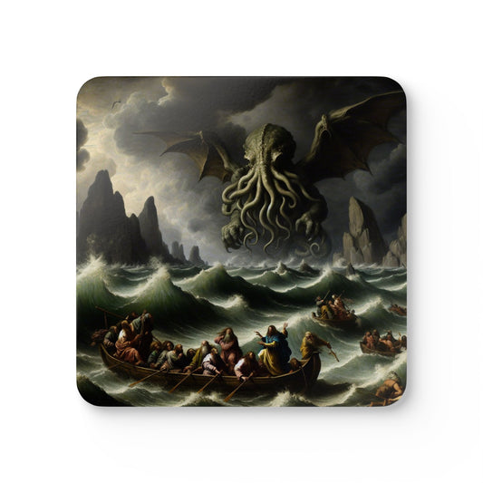 Cthulhu in the Storm 4pc Coaster Set