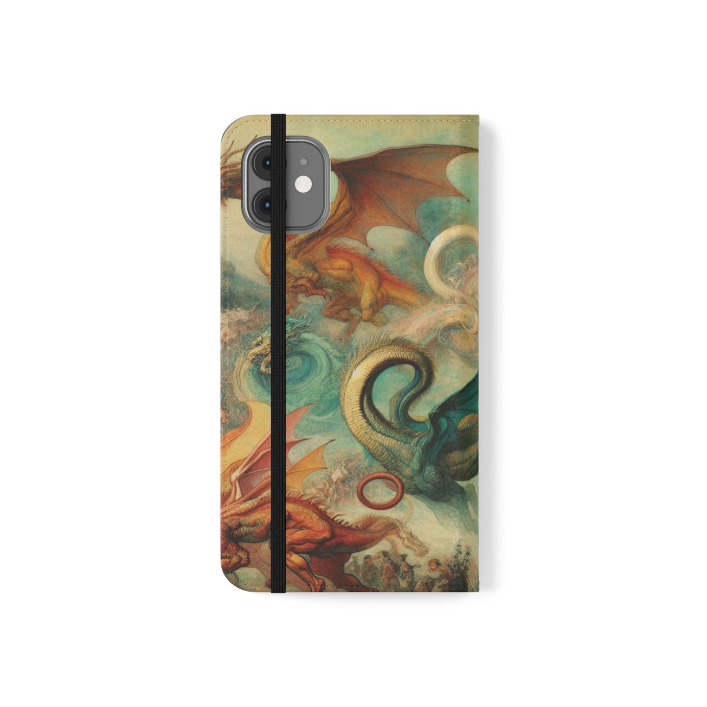 Degas Dreams of Dragons Flip Cases for iPhones