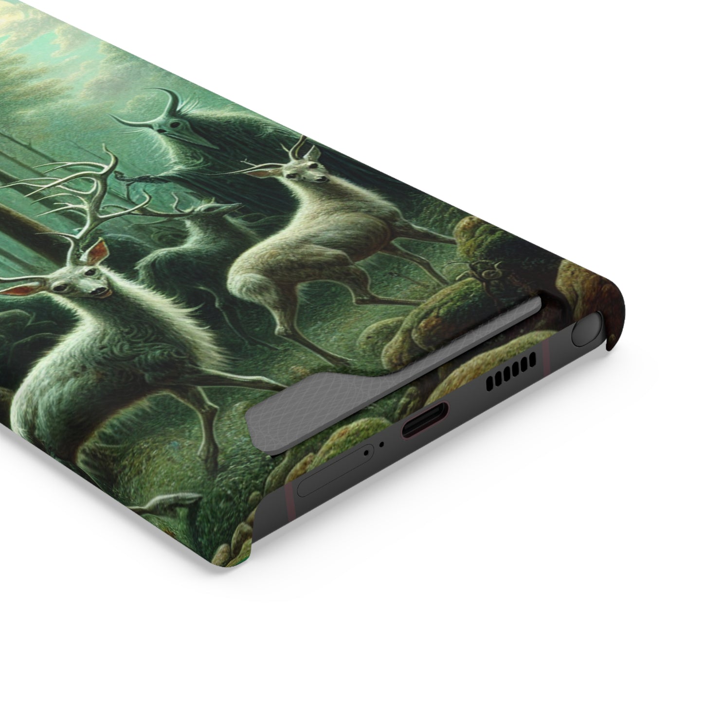 Wendigo Shepherd Phone Case with Card Holder - GALAXY