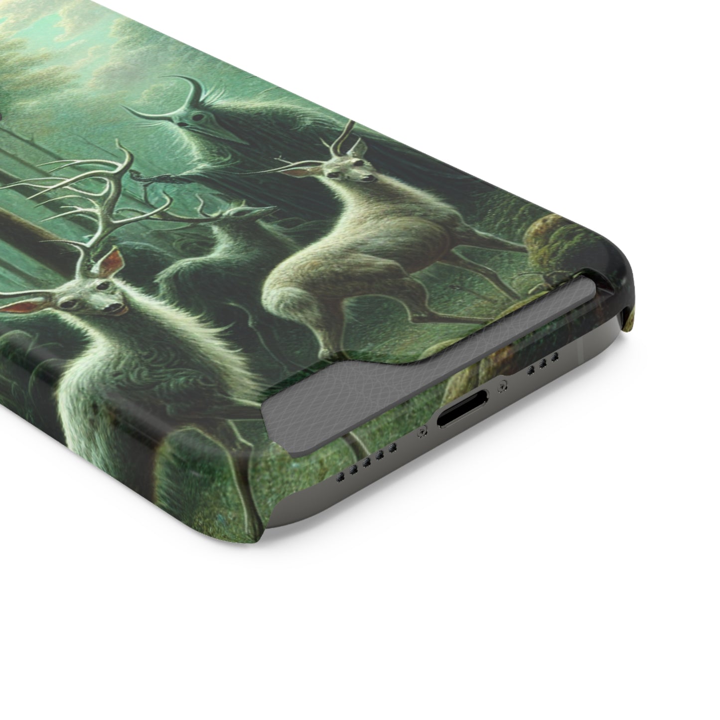Wendigo Shepherd Phone Case with Card Holder - IPHONE
