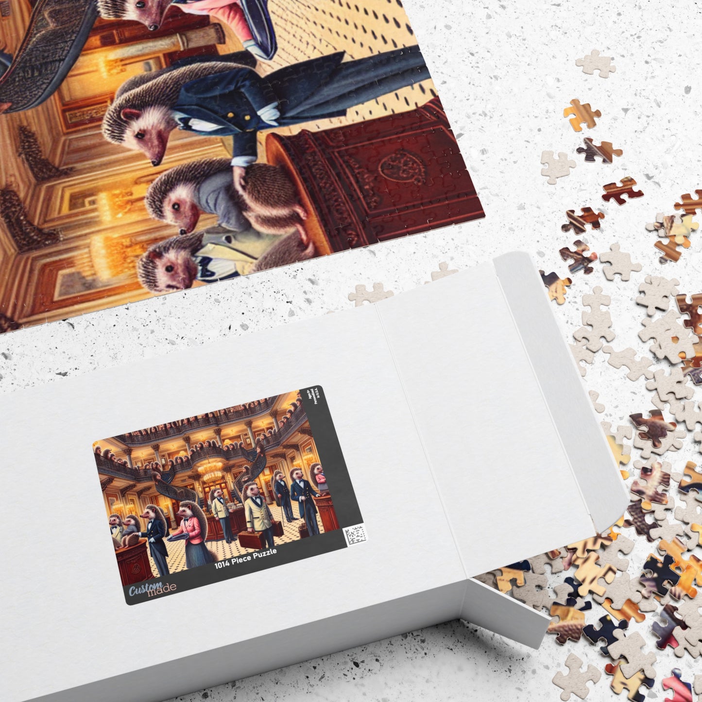 Hedgehog Hotel Puzzle (110, 252, 520, 1014-piece)